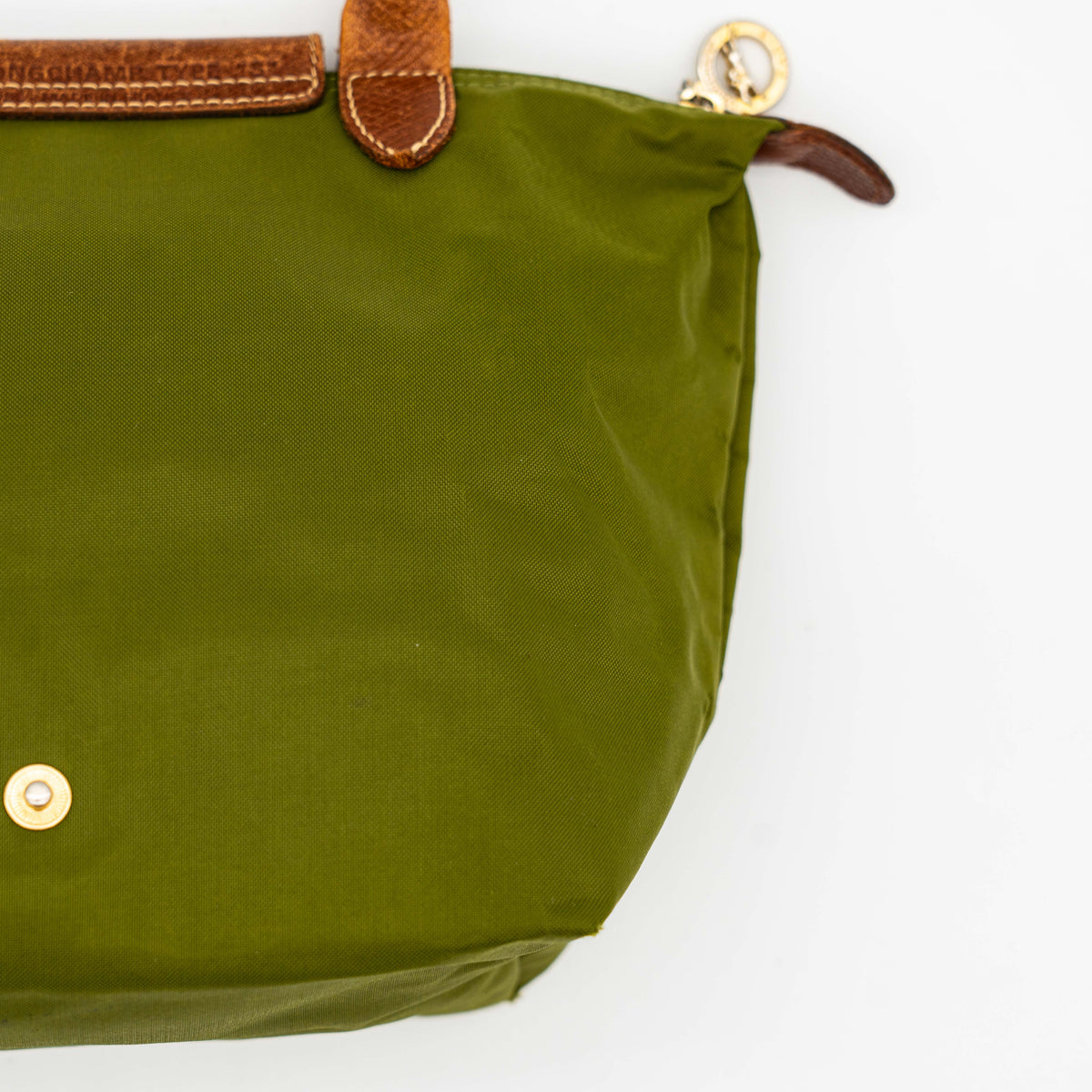 Longchamp Le Pliage Original Handbag Green/Brown