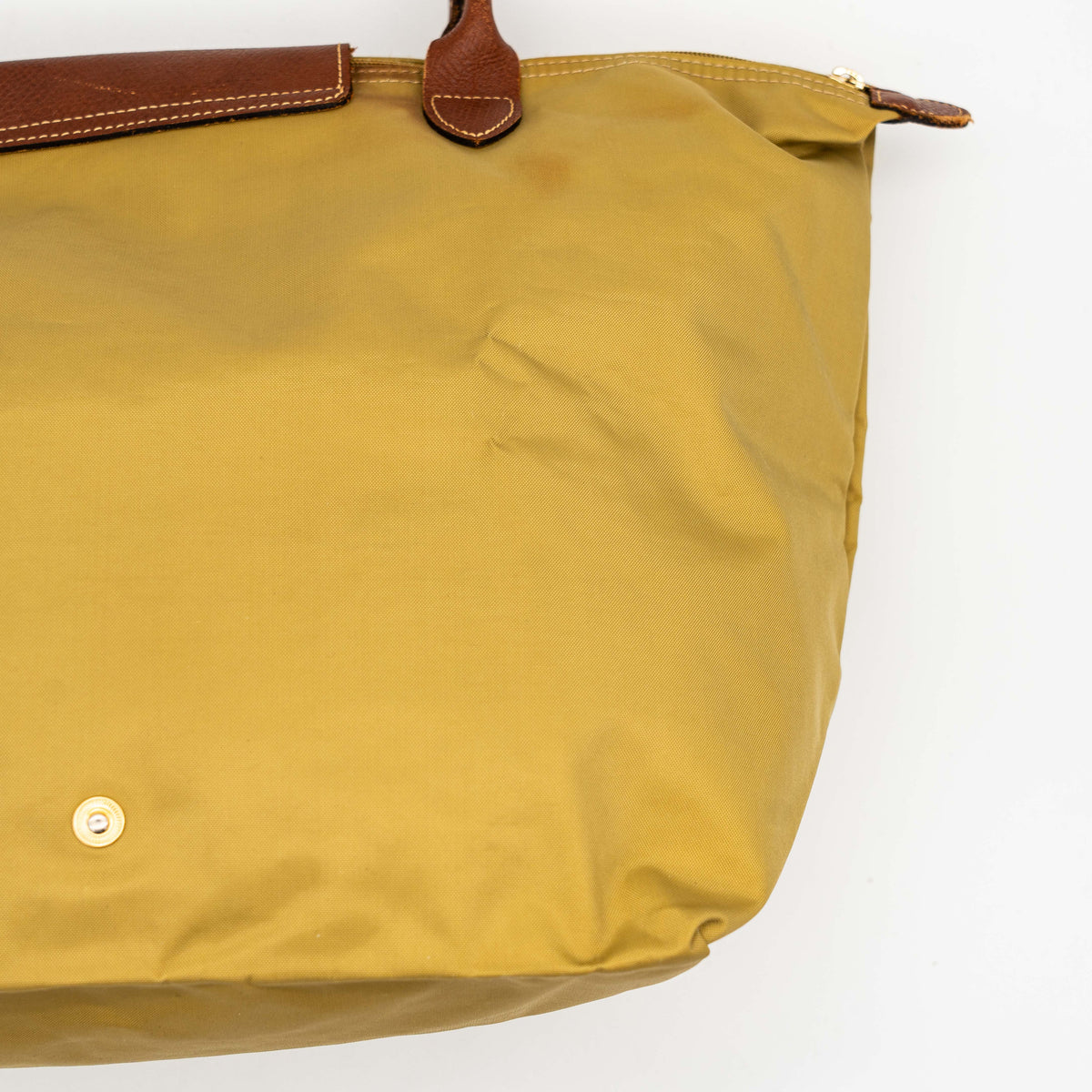 Longchamp Le Pliage Original Tote Bag Yellow/Brown