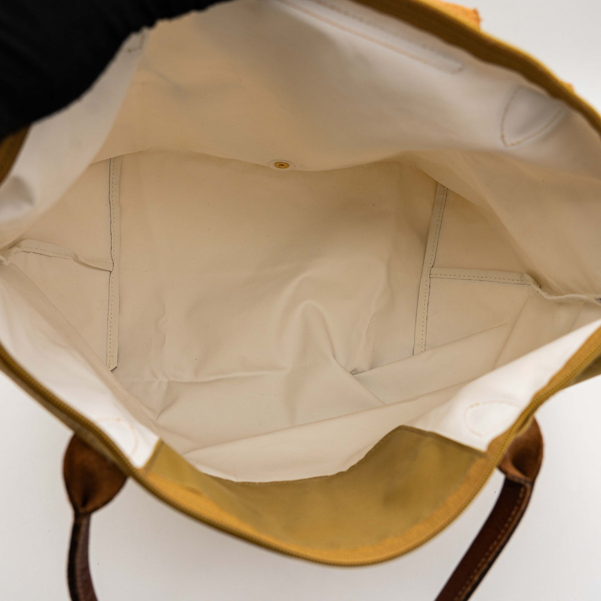 Longchamp Le Pliage Original Tote Bag Yellow/Brown