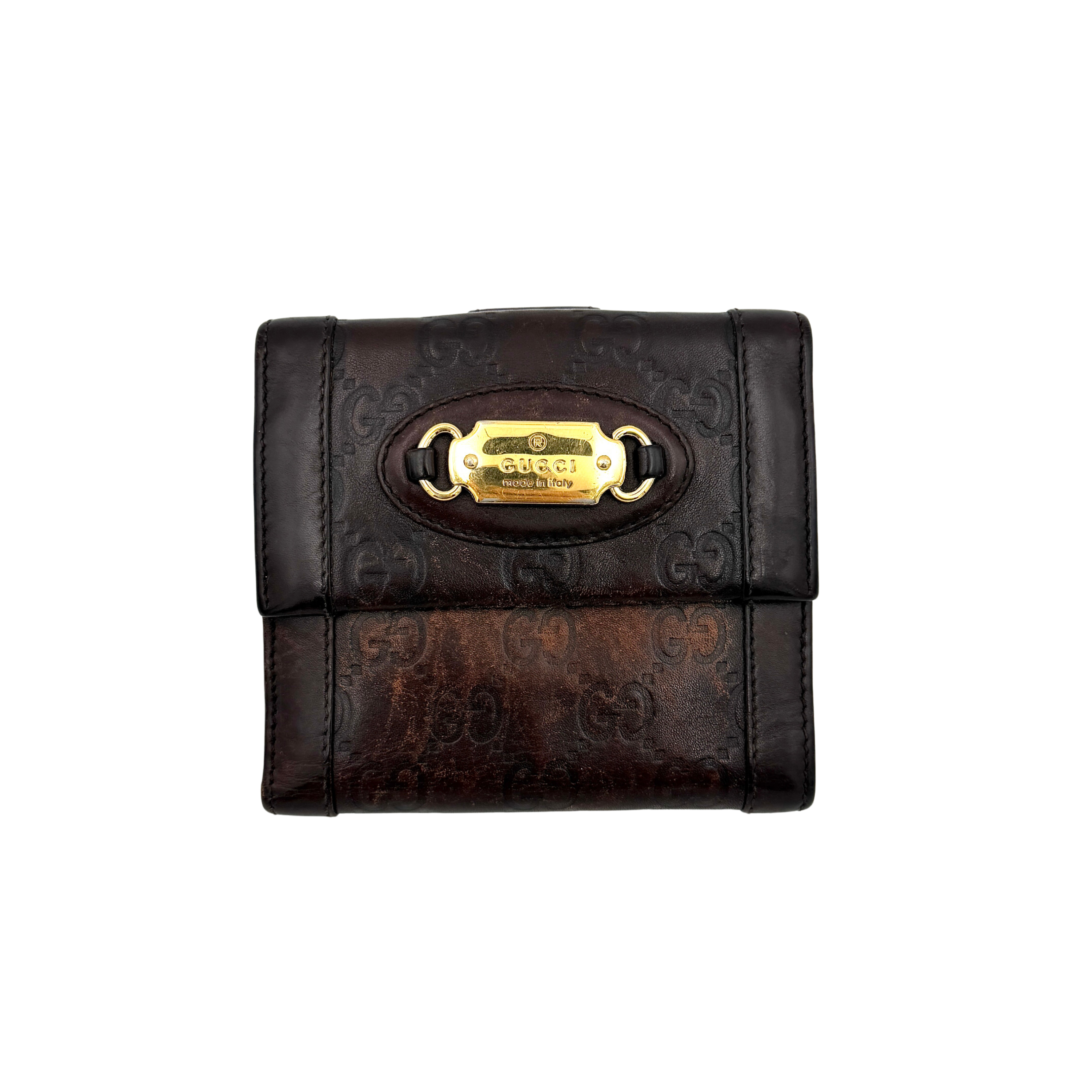 Gucci GG Guccissima Wallet Brown