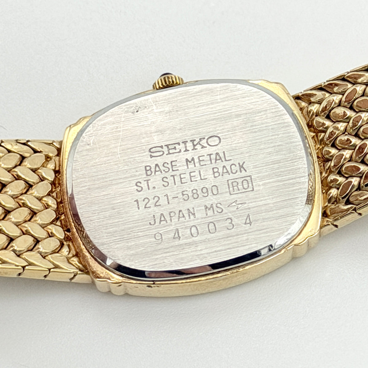 Seiko Exceline 1221-5890 Watch Gold