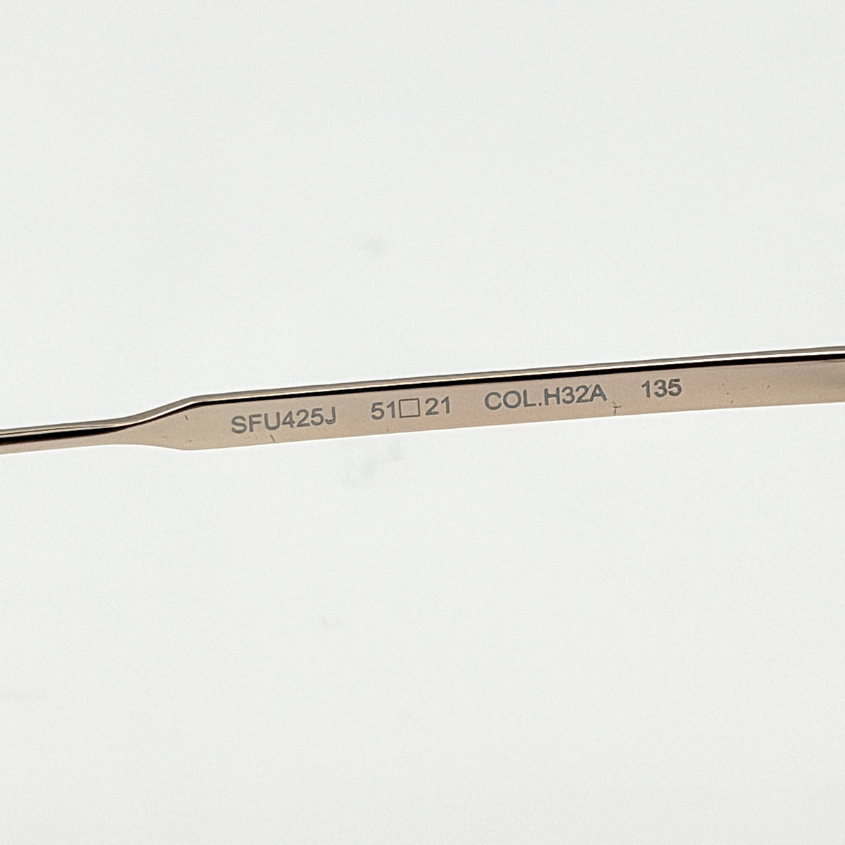 Furla SFU425J Round Sunglasses Silver