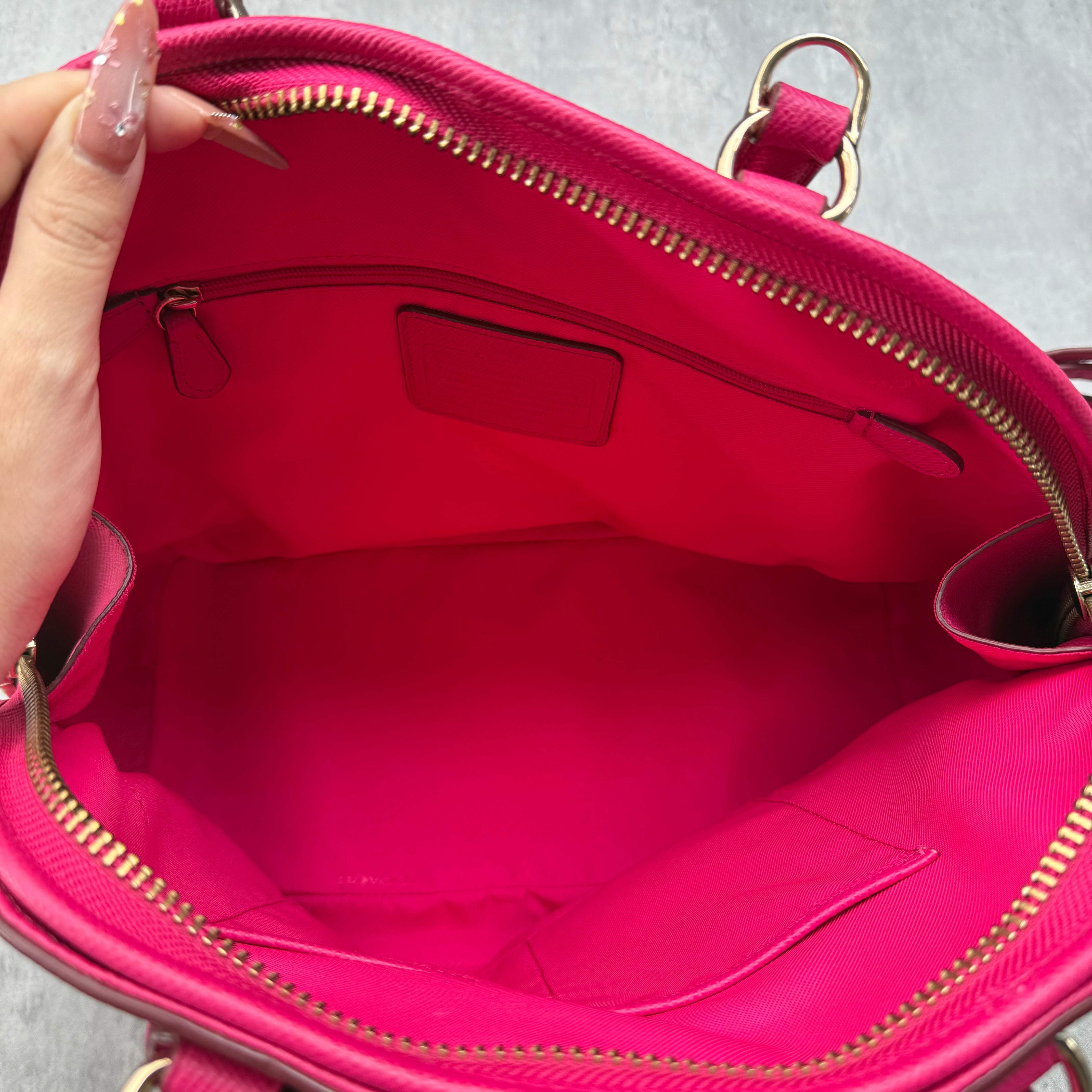 Coach 2Way Prince Street HandBag Pink