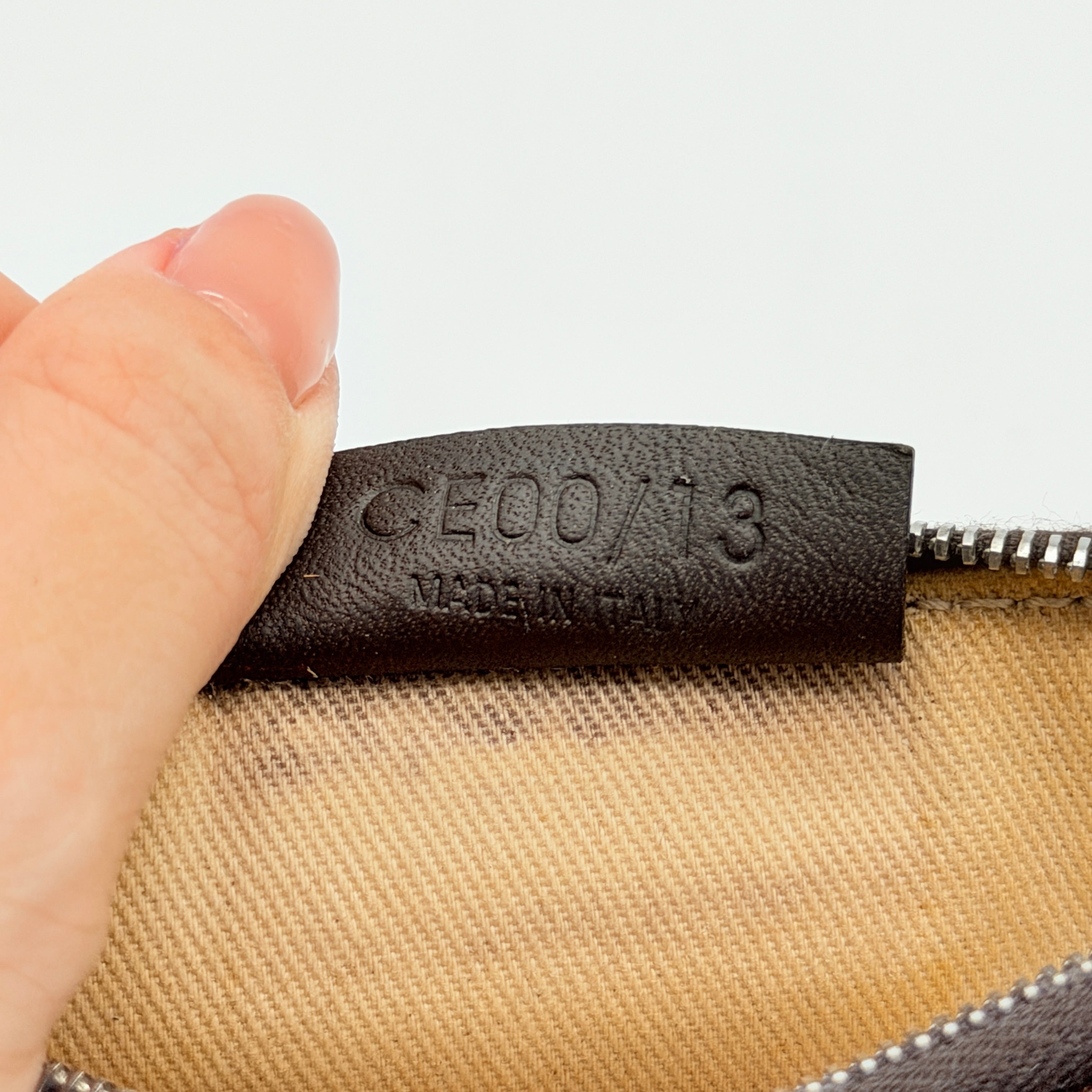 Celine Eurodyssey Pouch Brown