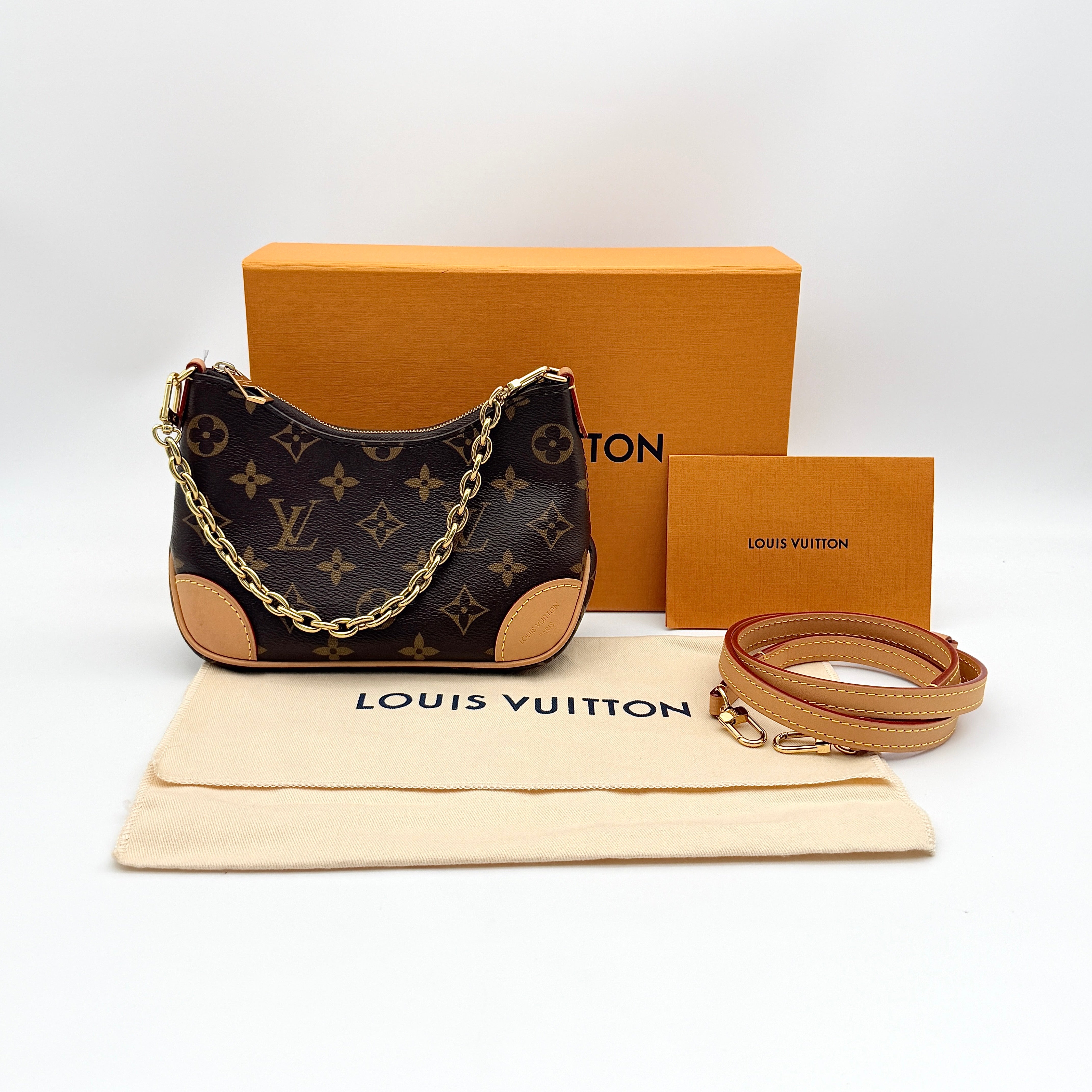Louis Vuitton Nano Boulogne Shoulder Bag Brown