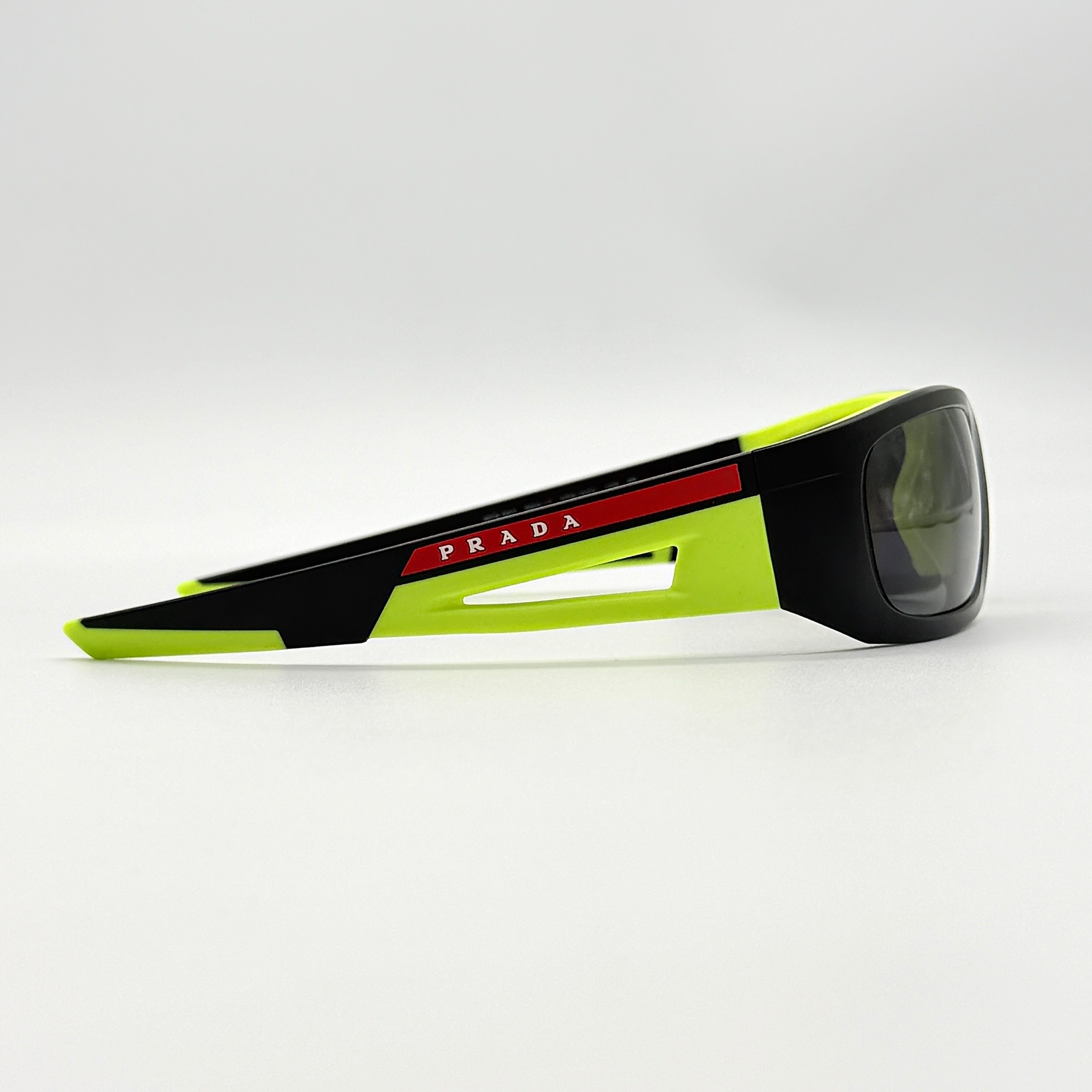 Prada Linea Rossa Impavid SPS02Y Sunglasses Neon Yellow/Black