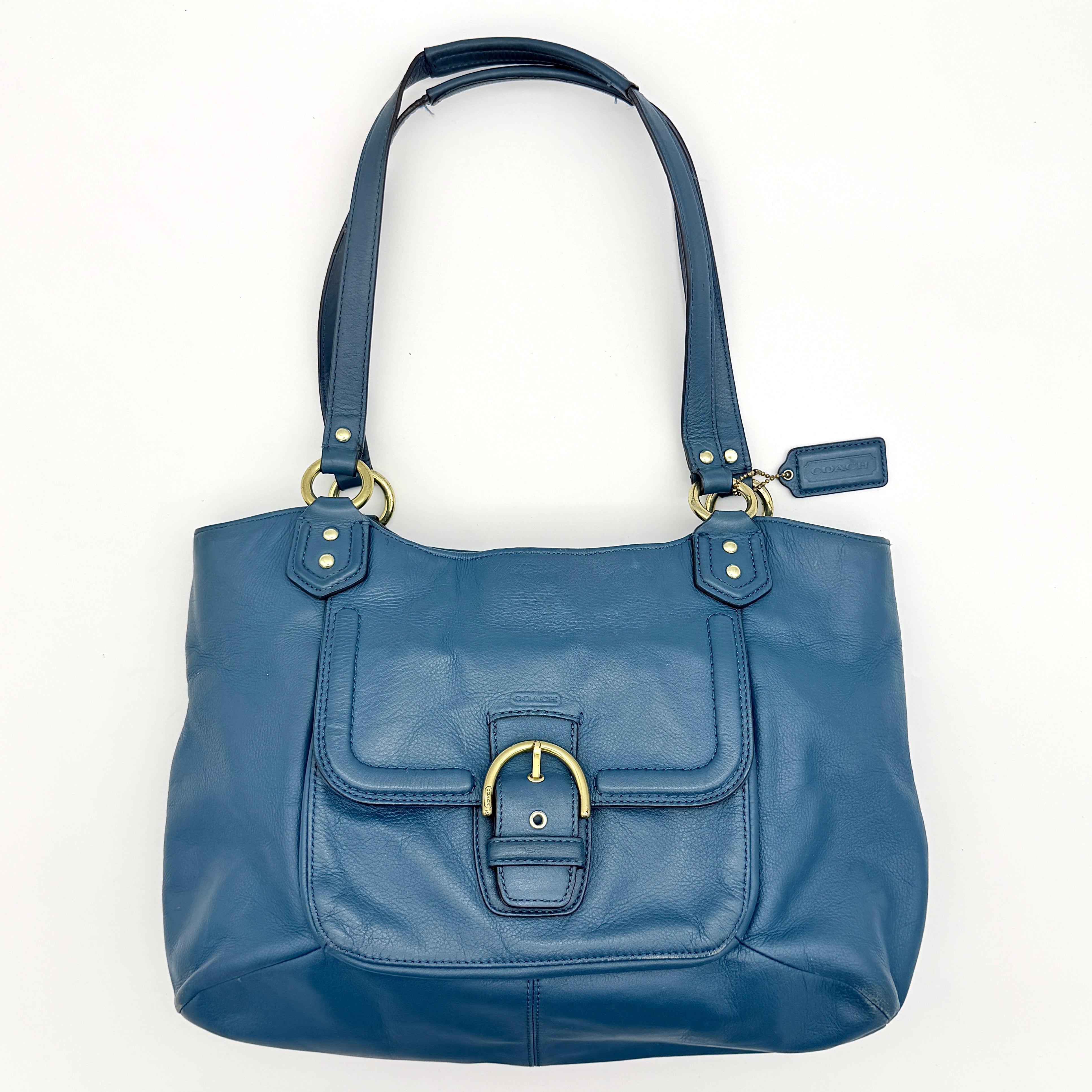 Coach Campbell Belle Hobo Shoulder Bag Blue