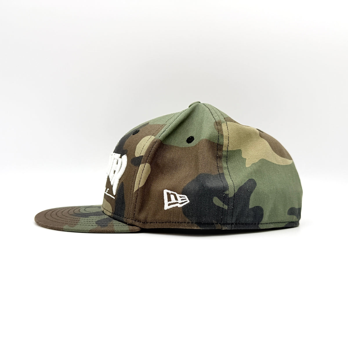 Thrasher Magazine Outlined Snapback Cap Camo Green