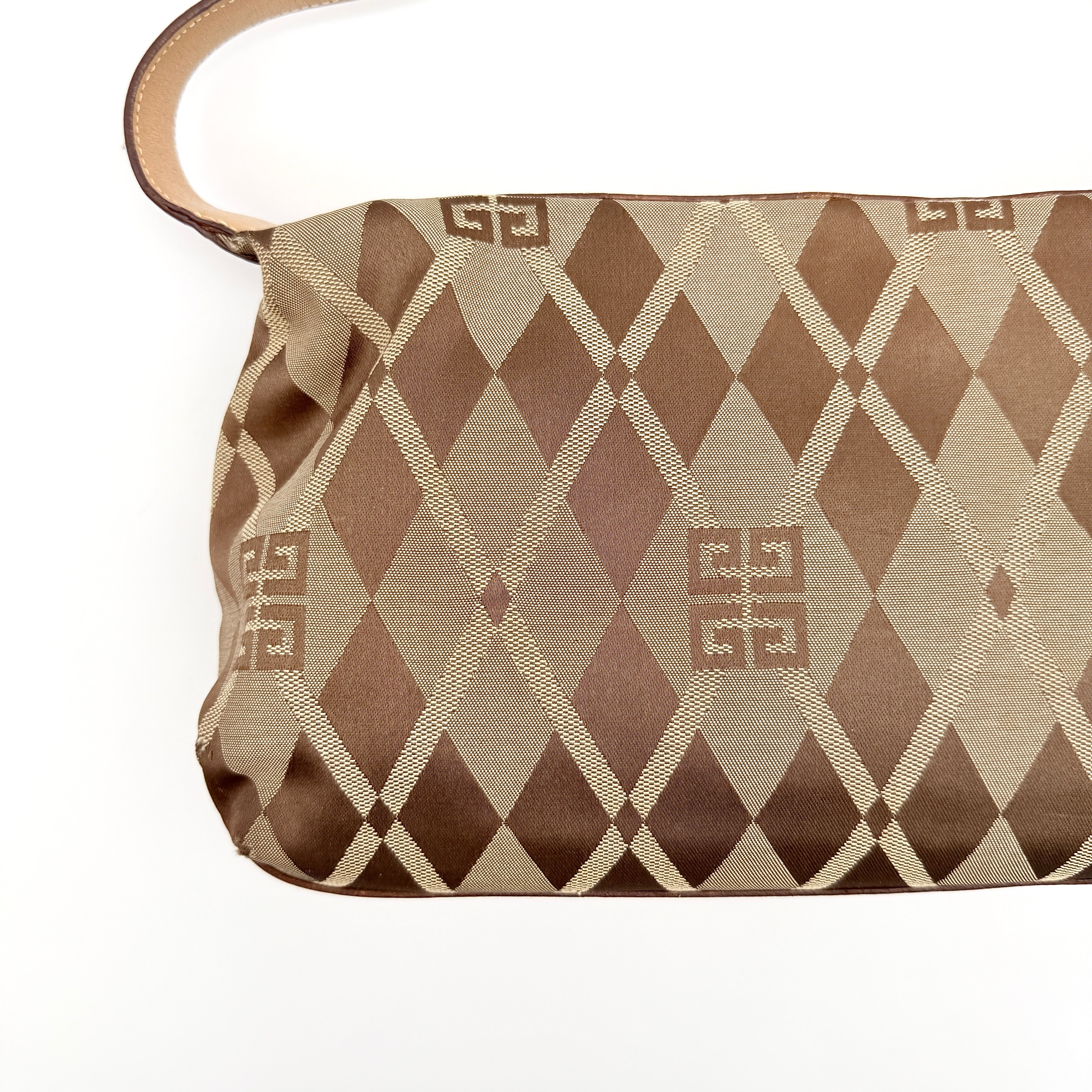 Givenchy 4G Monogram Shoulder Beige/Brown