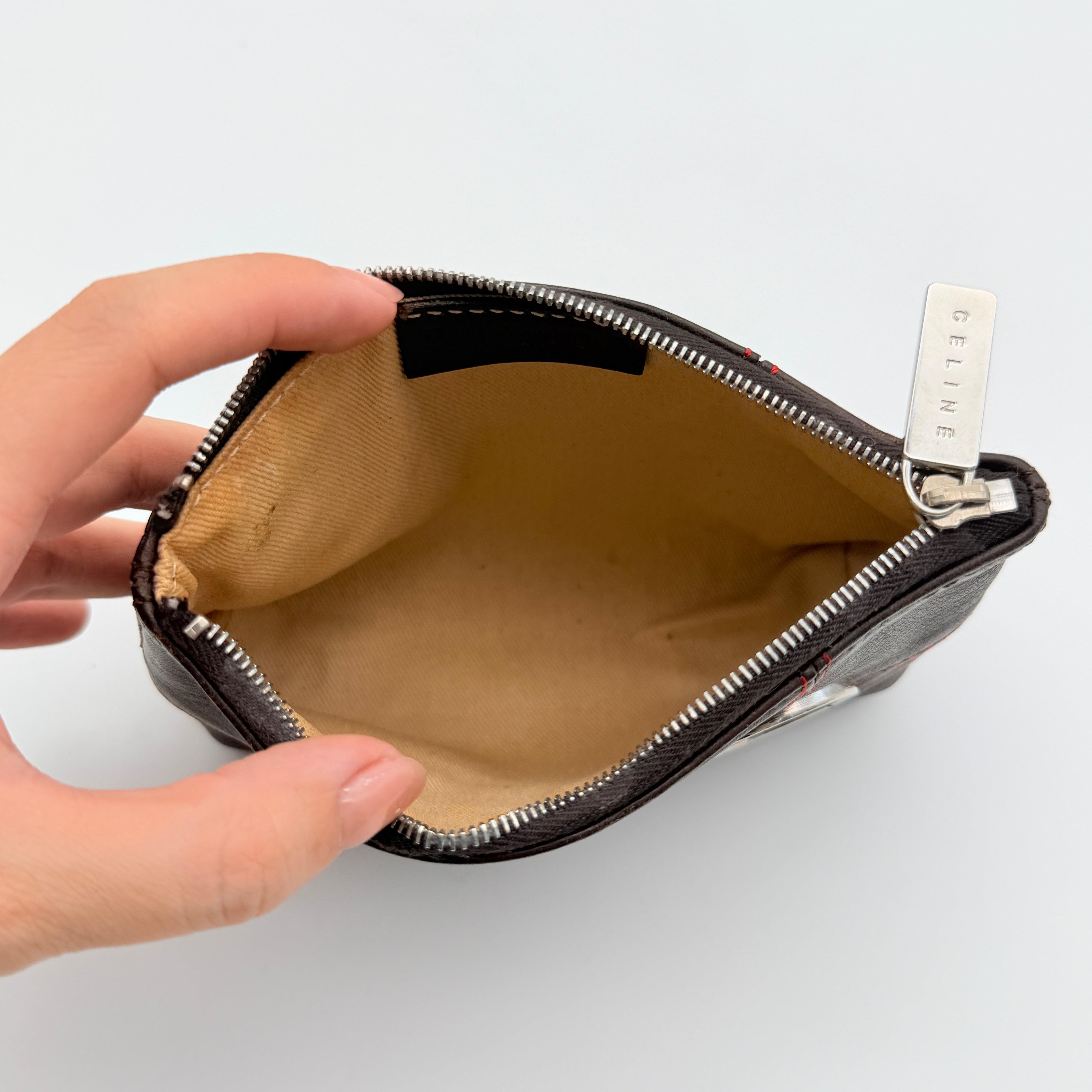 Celine Eurodyssey Pouch Brown