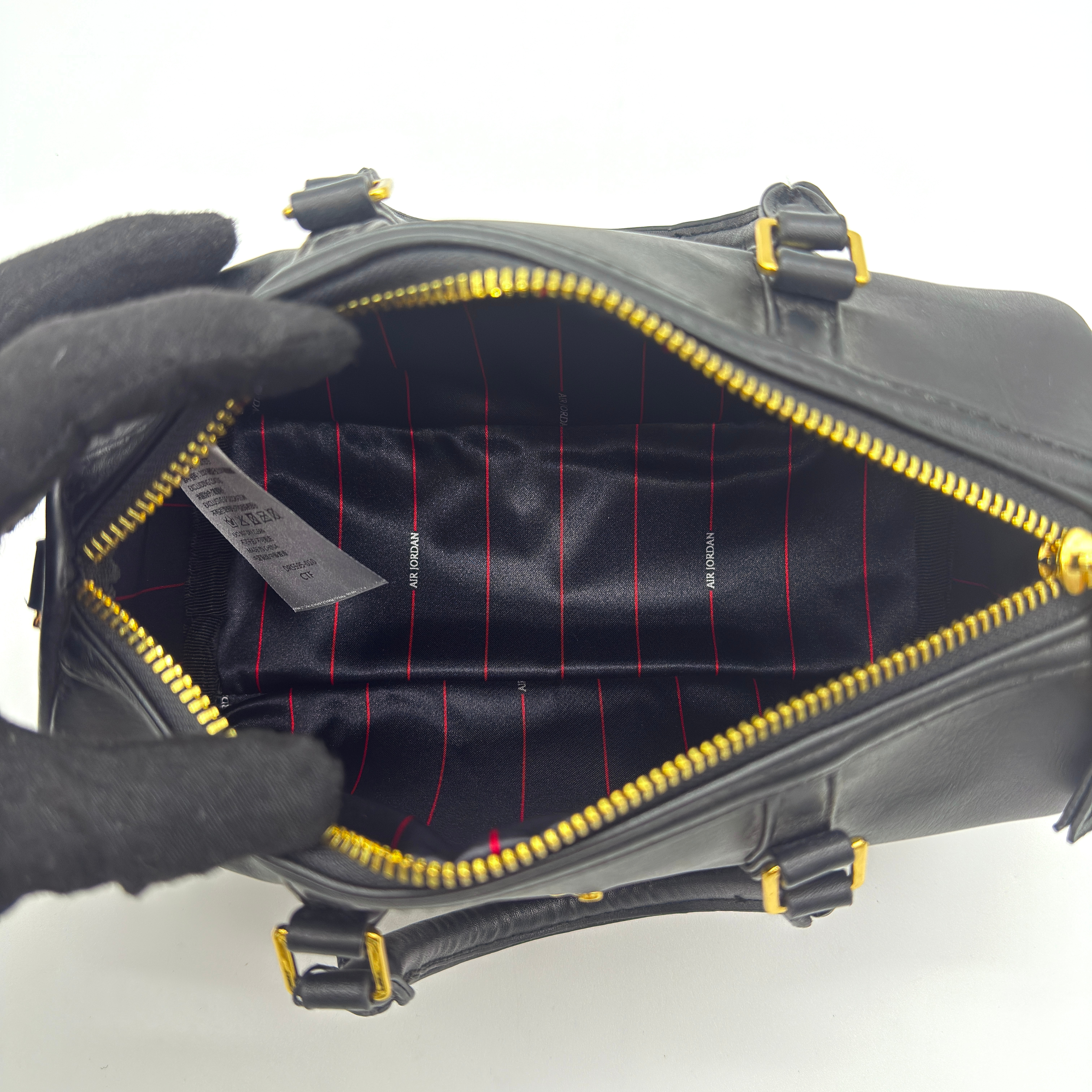 Air Jordan 2Way Jumpman Mini Duffle Handbag Black