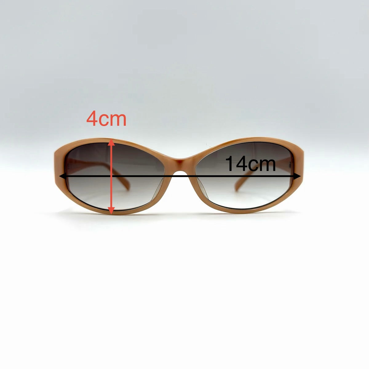 Prada SPR21H Sunglasses Beige