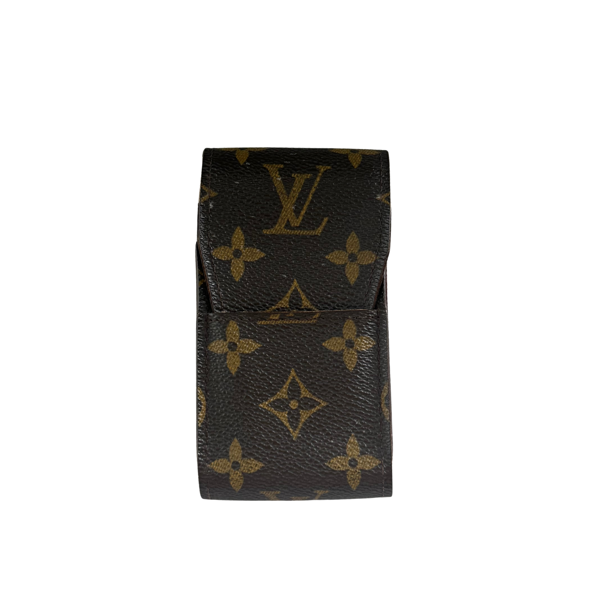 Louis Vuitton Monogram Cigarette Case Brown