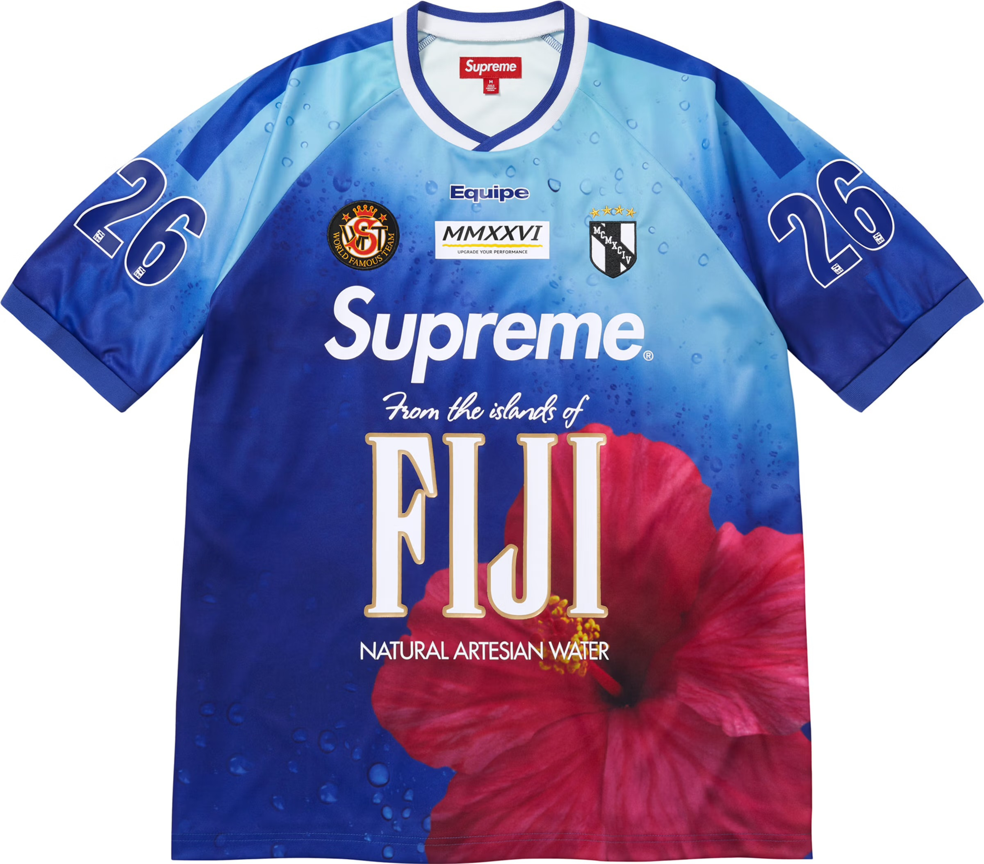(L) Supreme Fiji Soccer Jersey Multicolor