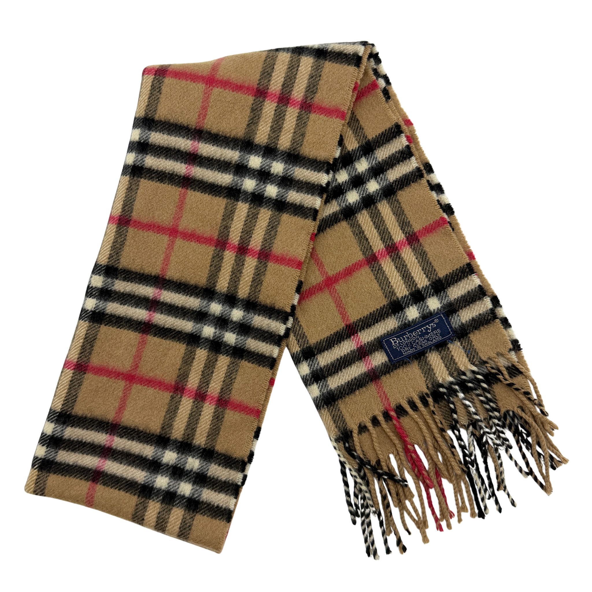 Burberry Nova Check Burberrys Cashmere Scarf Multicolor