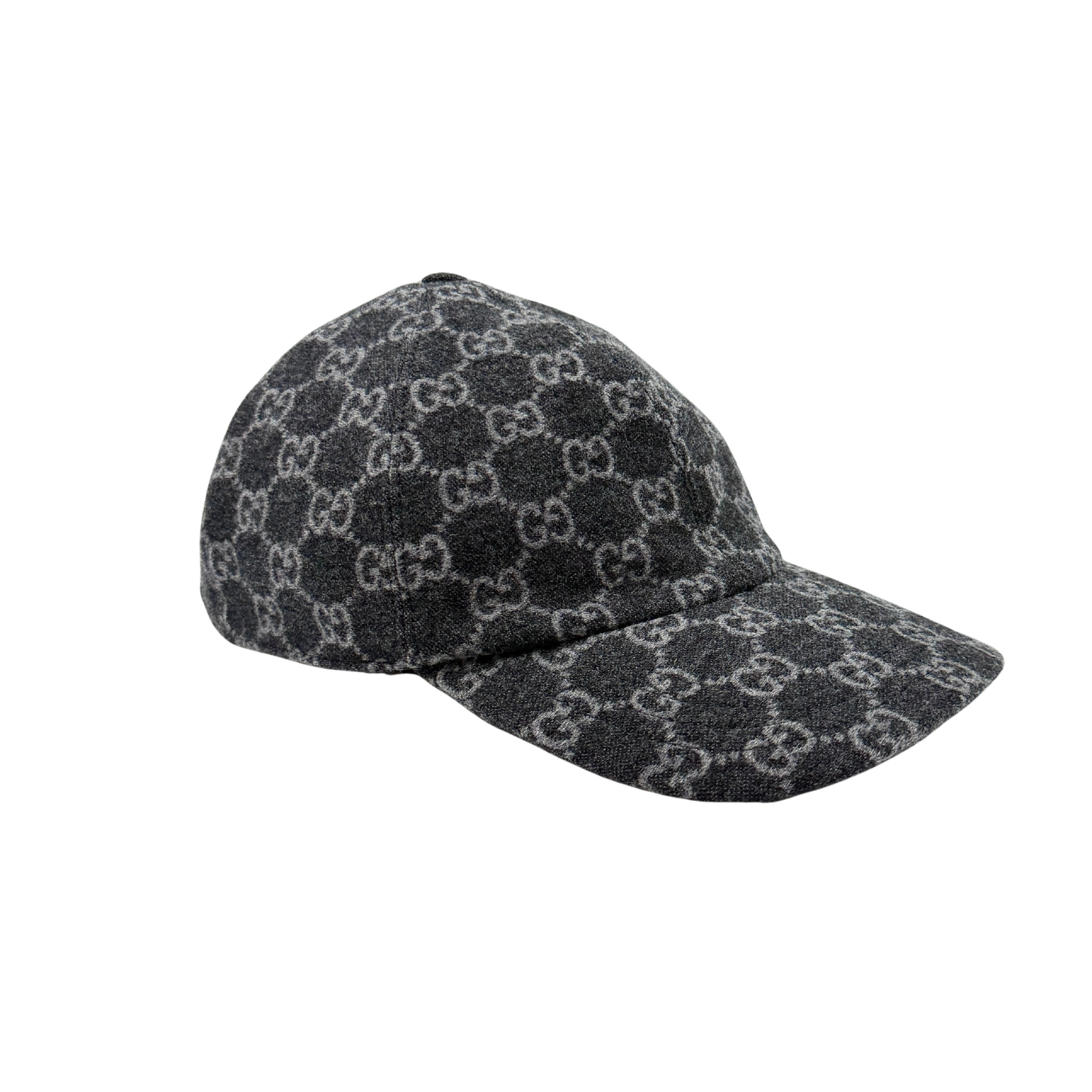 Gucci GG Wool Flannel Baseball Cap