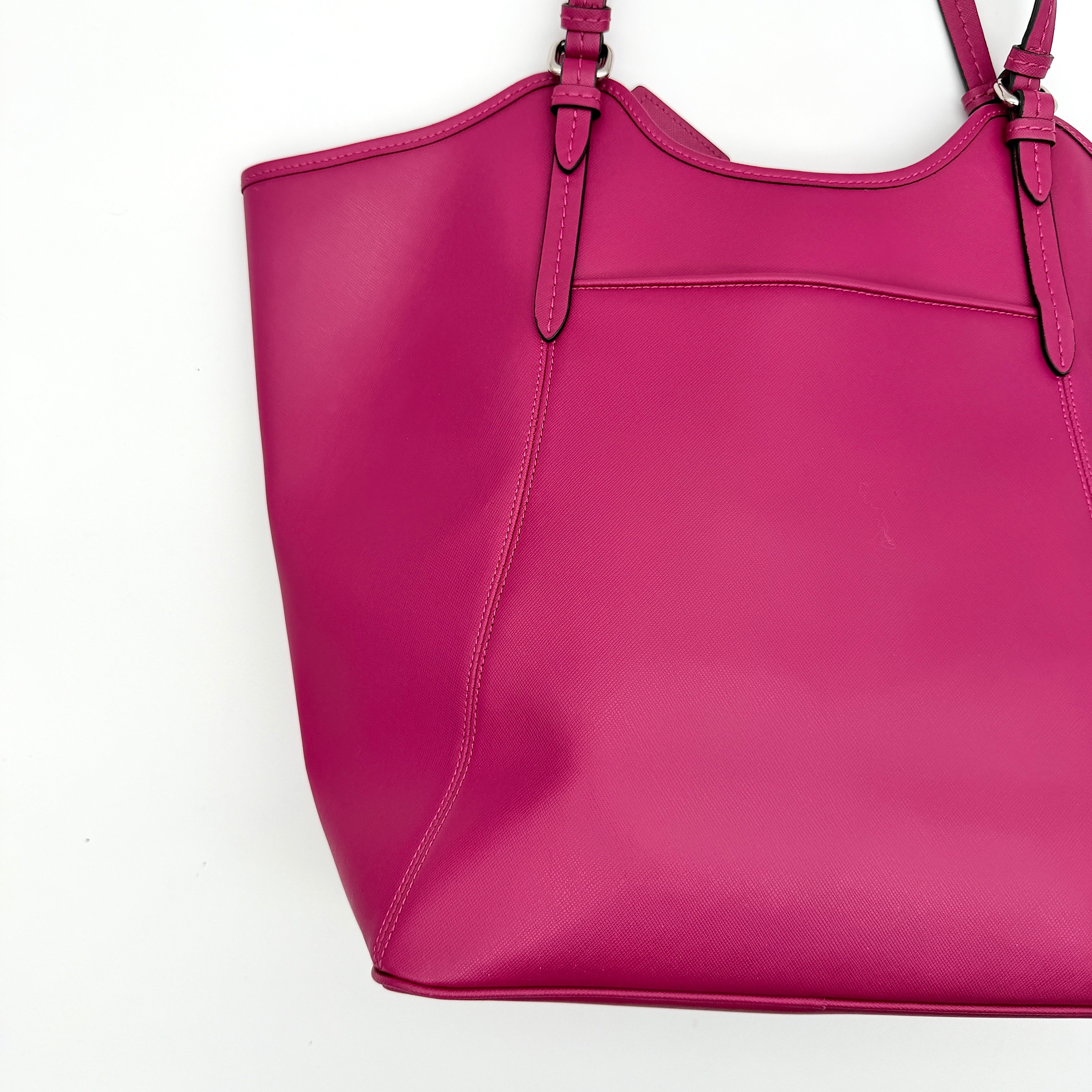 Coach Peyton Leather Tote Bag Pink