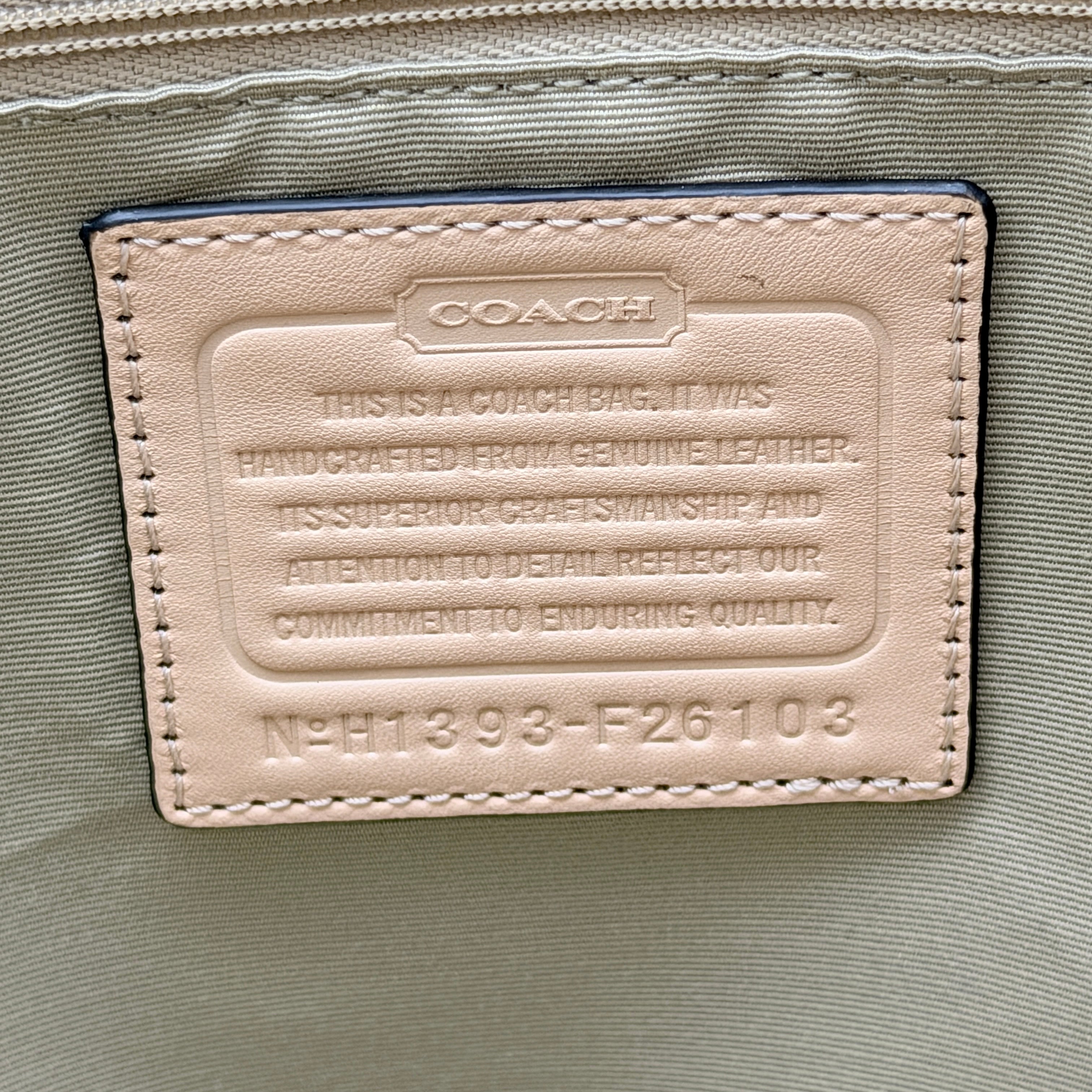 Coach Peyton Leather Tote Bag Pink