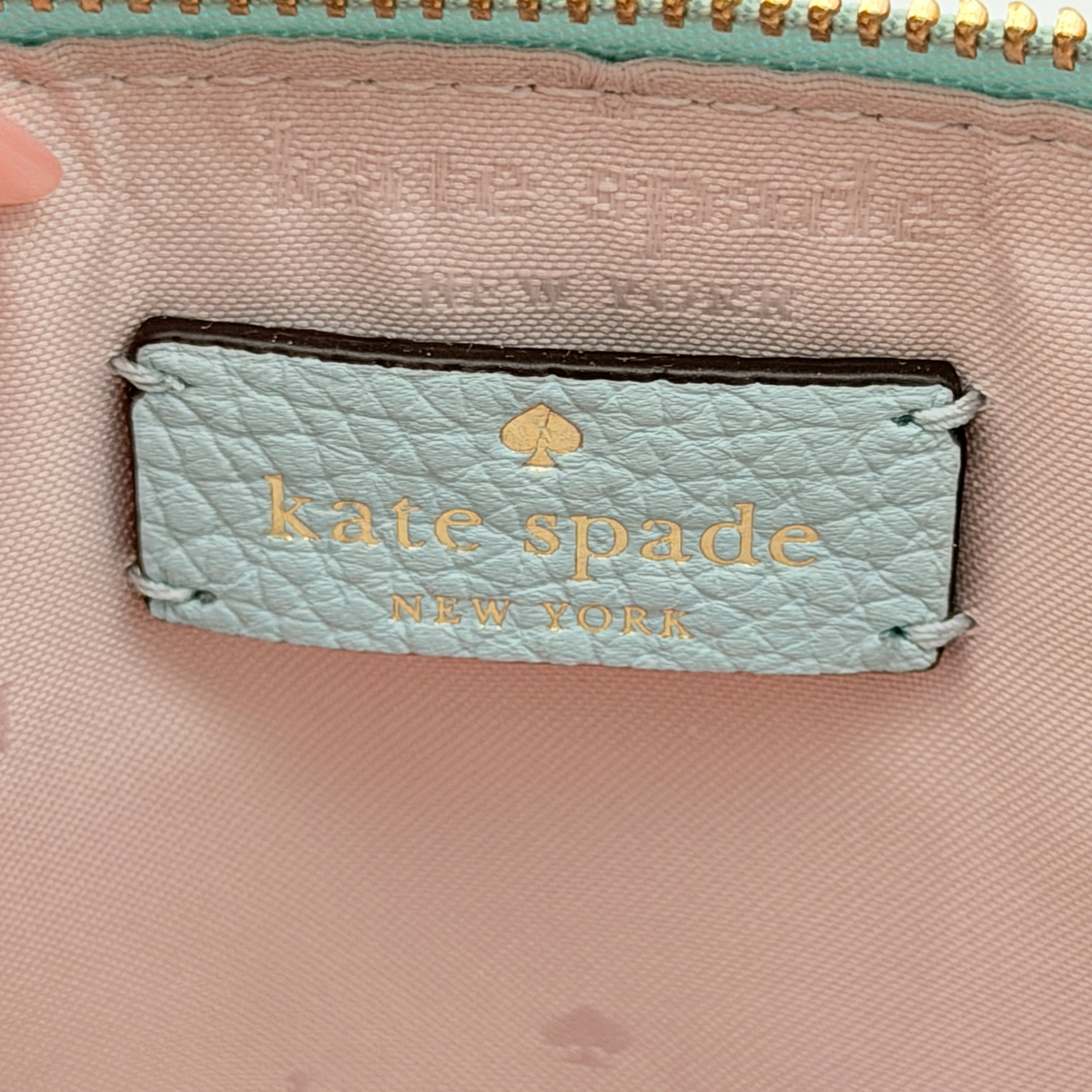 Kate Spade Leila Convertible Wristlet Bag Blue