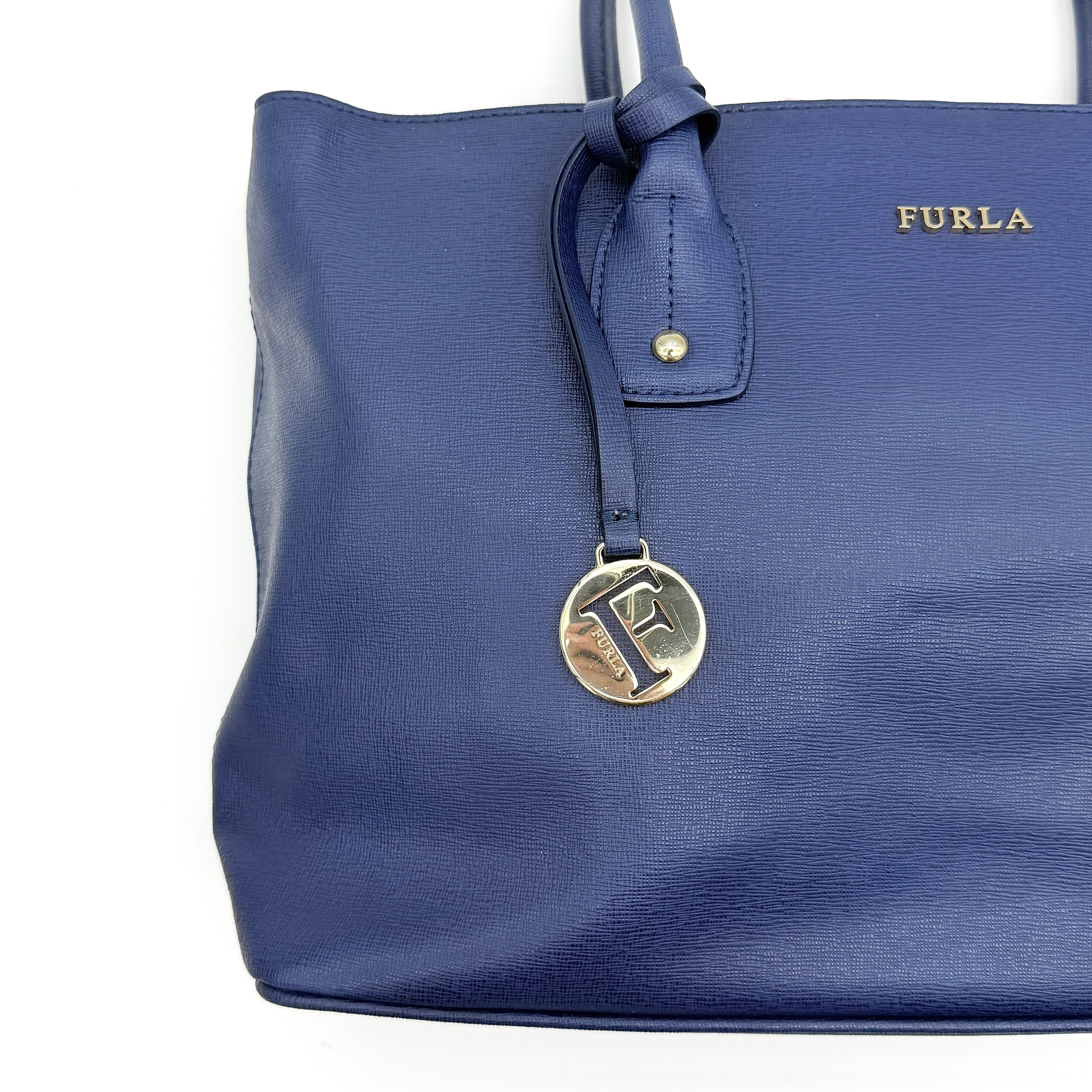 Furla 2Way Linda Tote Bag Blue