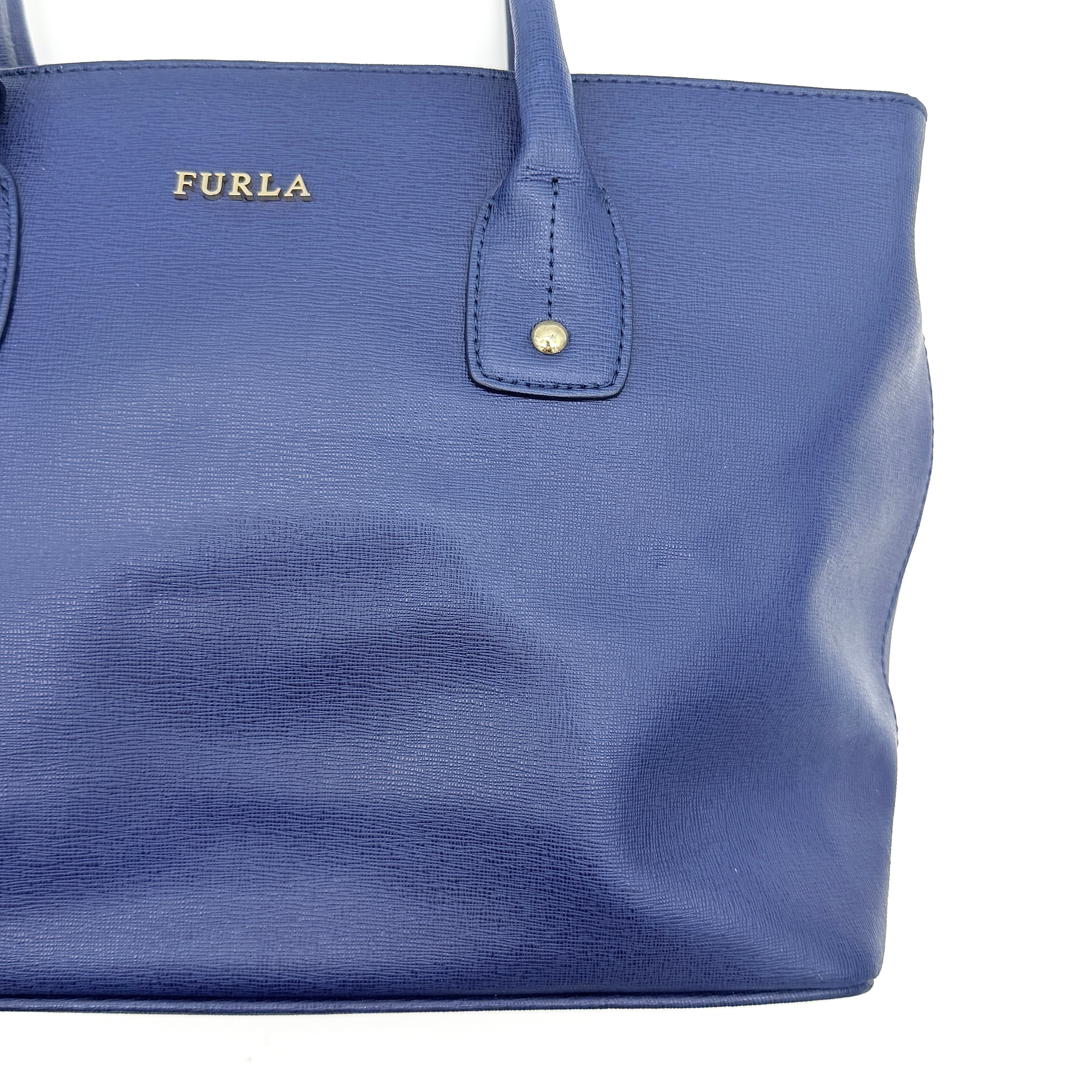 Furla 2Way Linda Tote Bag Blue