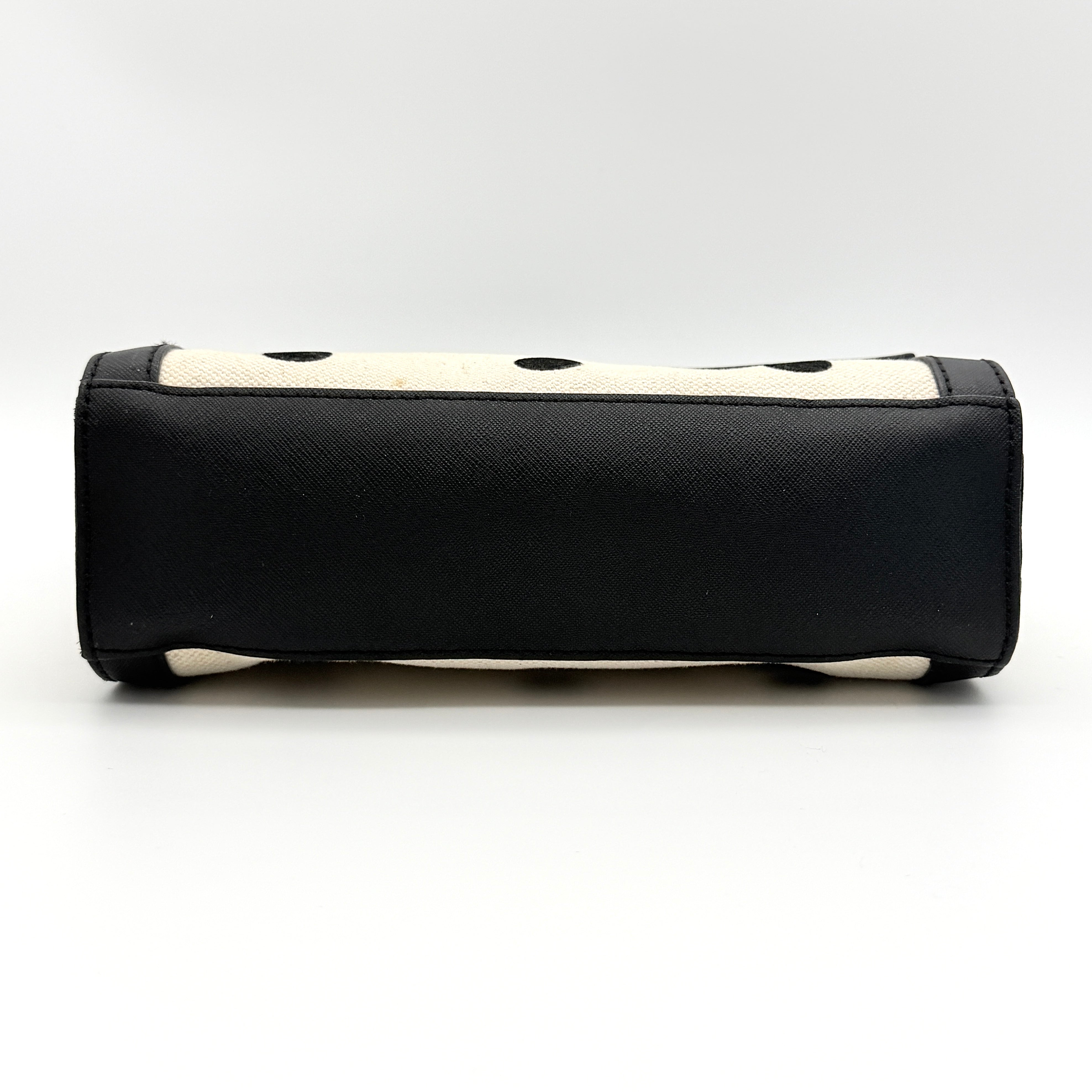 Kate Spade 2Way New York Polka Dot Handbag Black/Cream