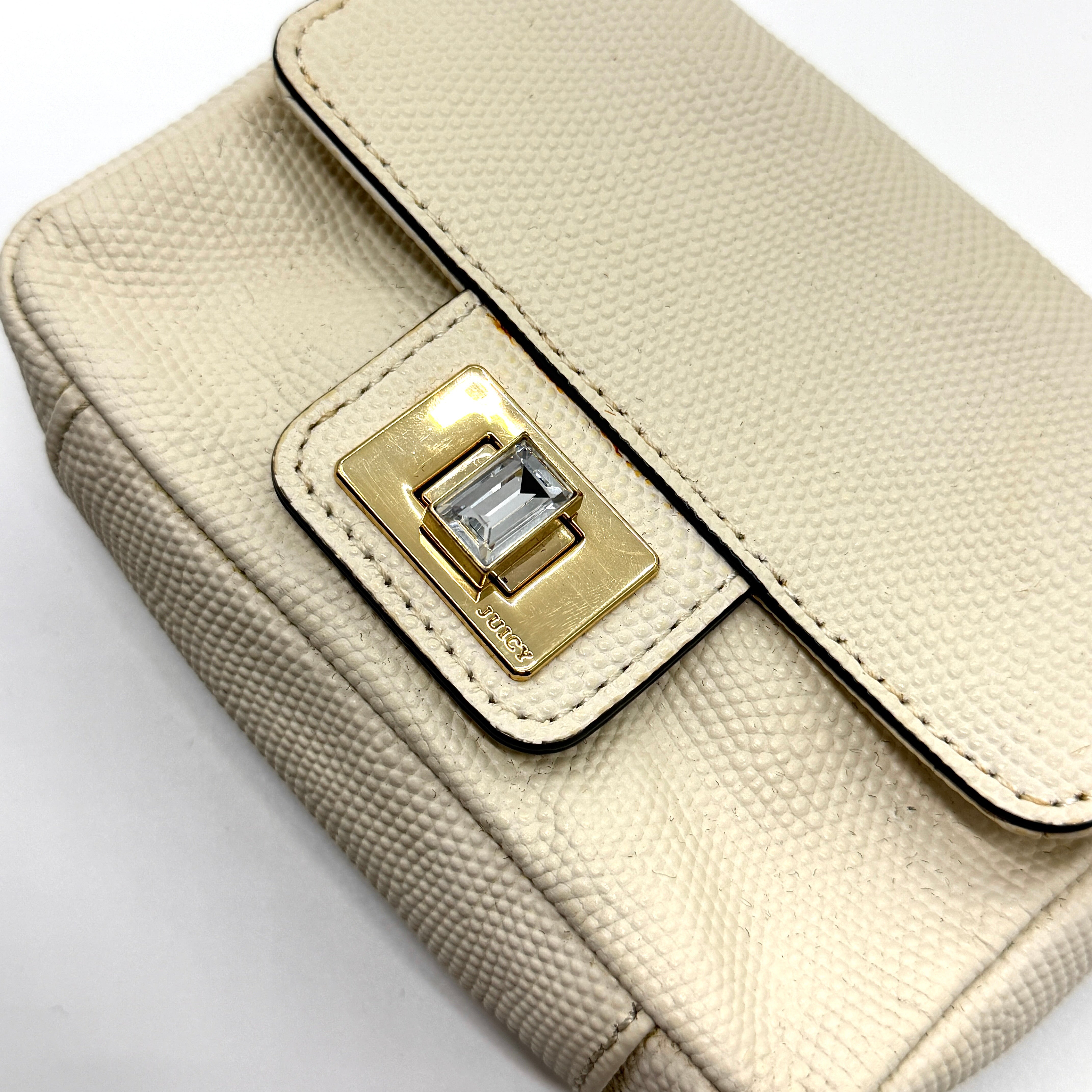 Juicy Couture Mini Crossbody Bag Cream