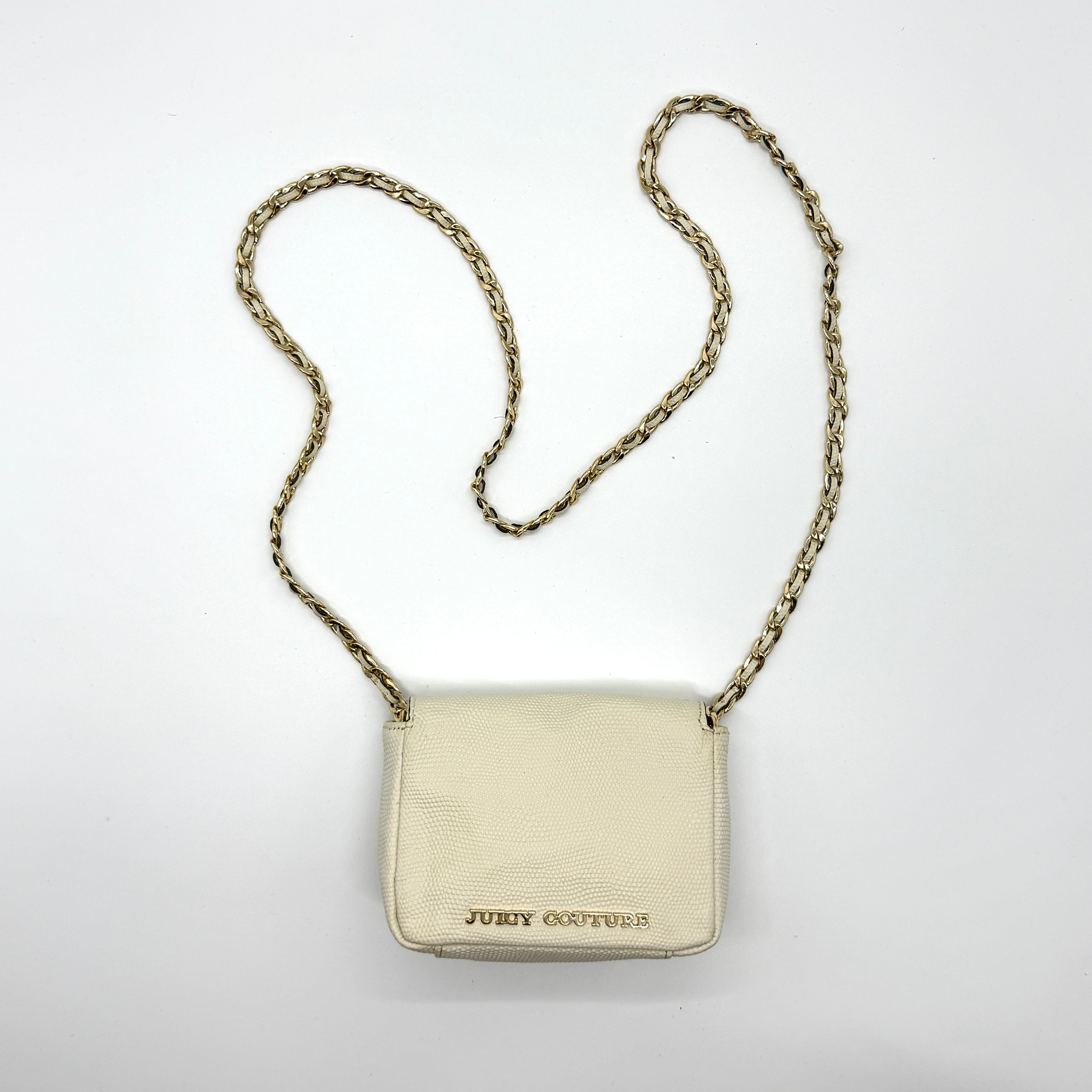 Juicy Couture Mini Crossbody Bag Cream