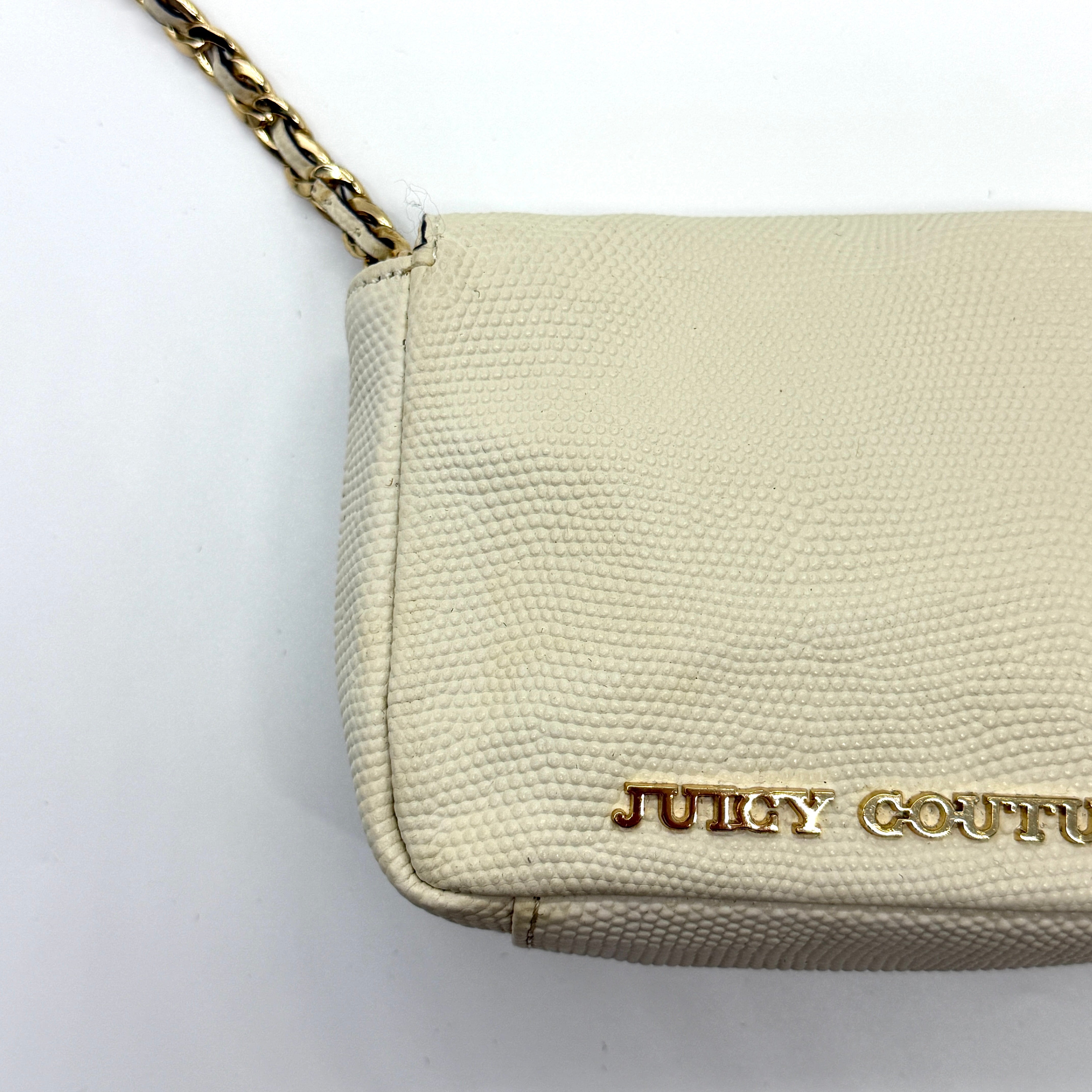 Juicy Couture Mini Crossbody Bag Cream