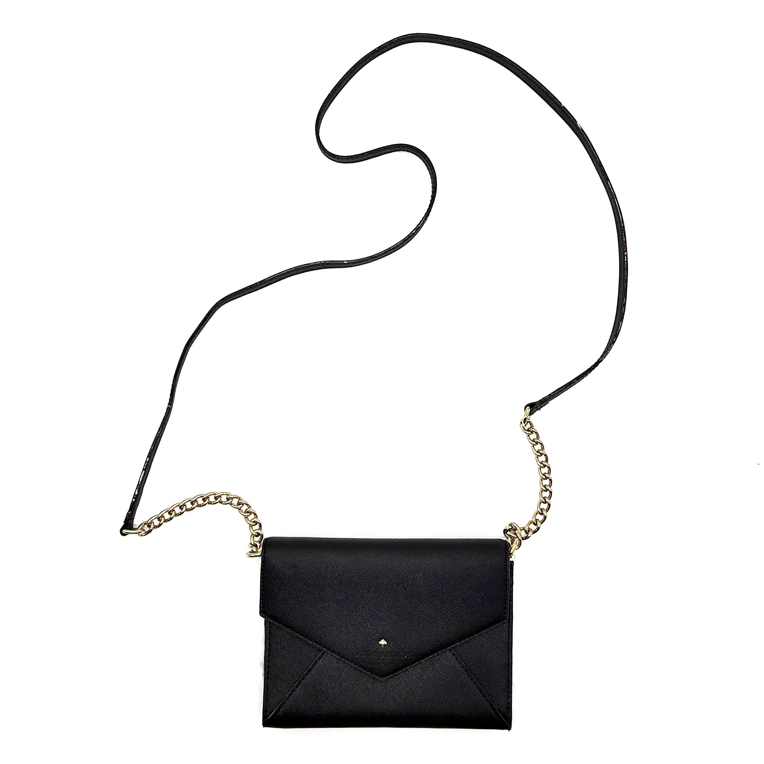 Kate Spade Cedar Street Monday Envelope Crossbody Bag Black