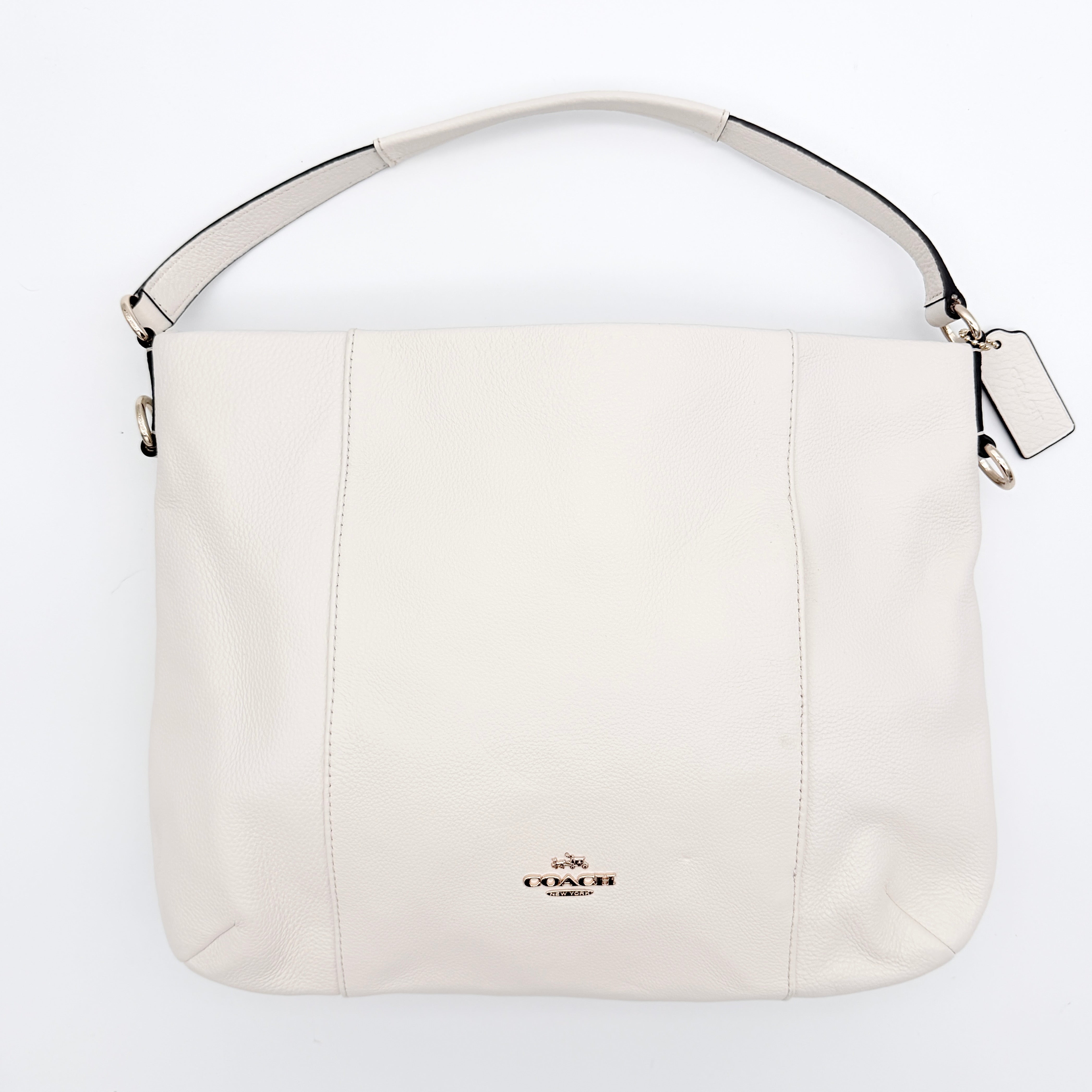Coach 2Way Isabelle Hobo Shoulder Bag Ivory