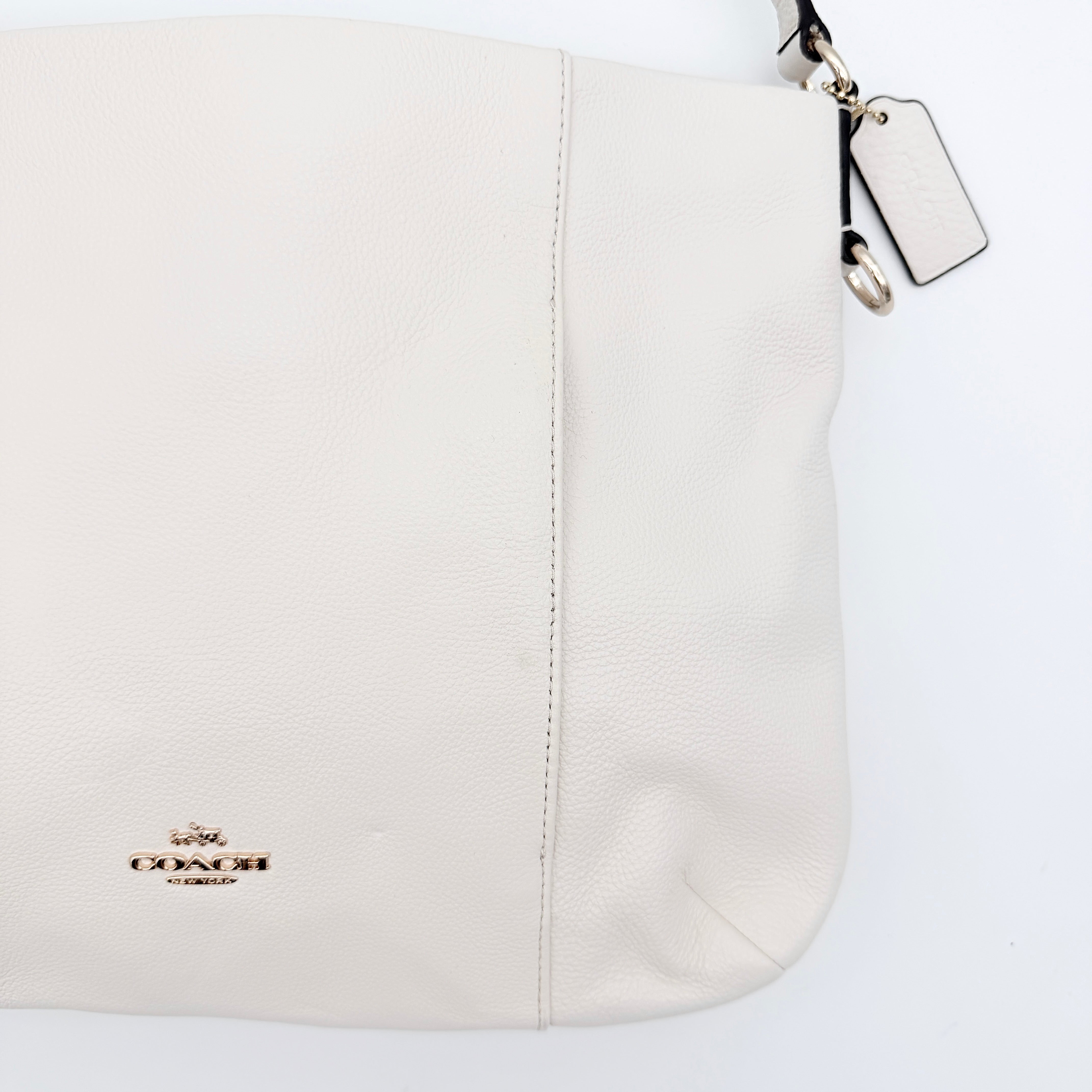 Coach 2Way Isabelle Hobo Shoulder Bag Ivory