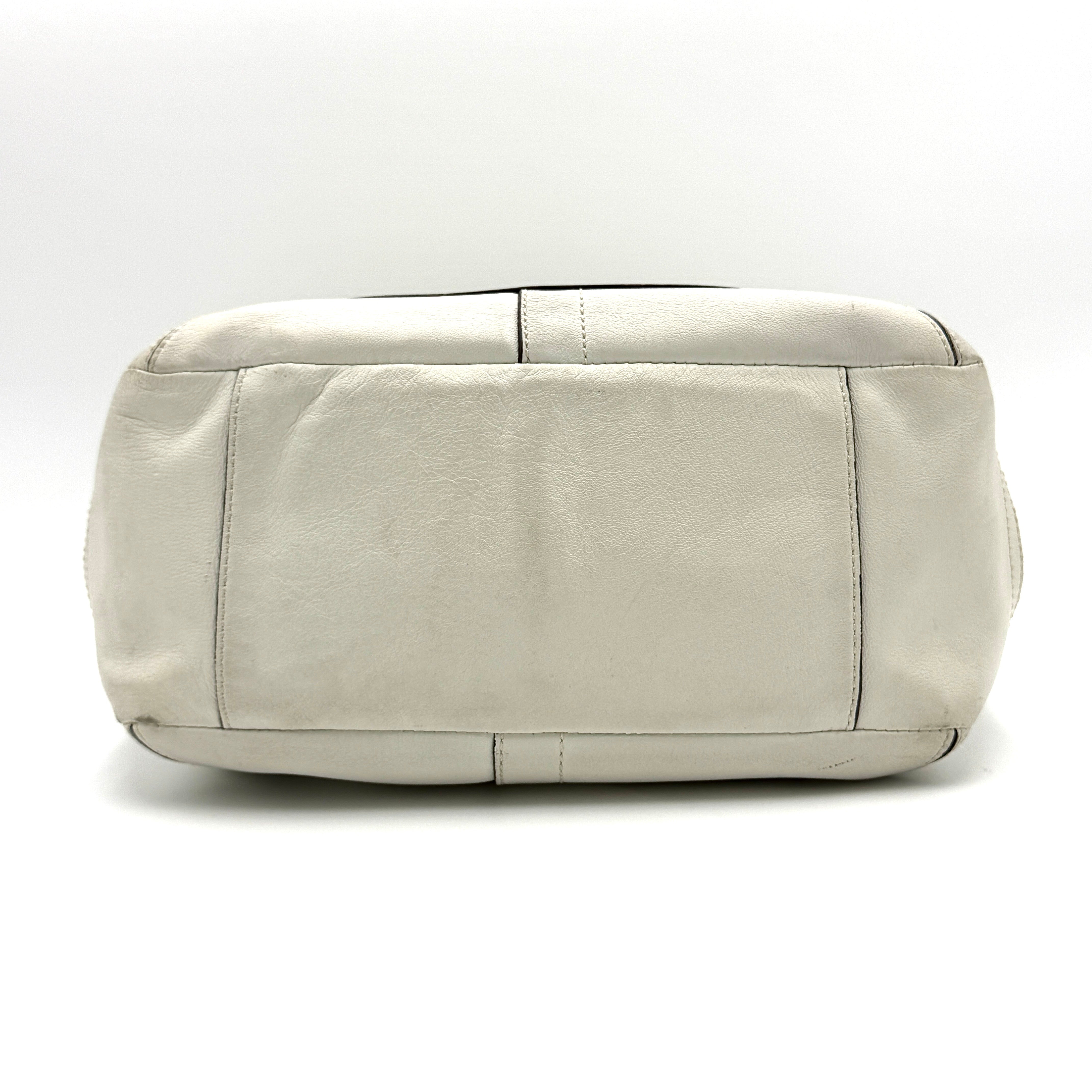 Coach Legacy Ergo Hobo Shoulder Bag White