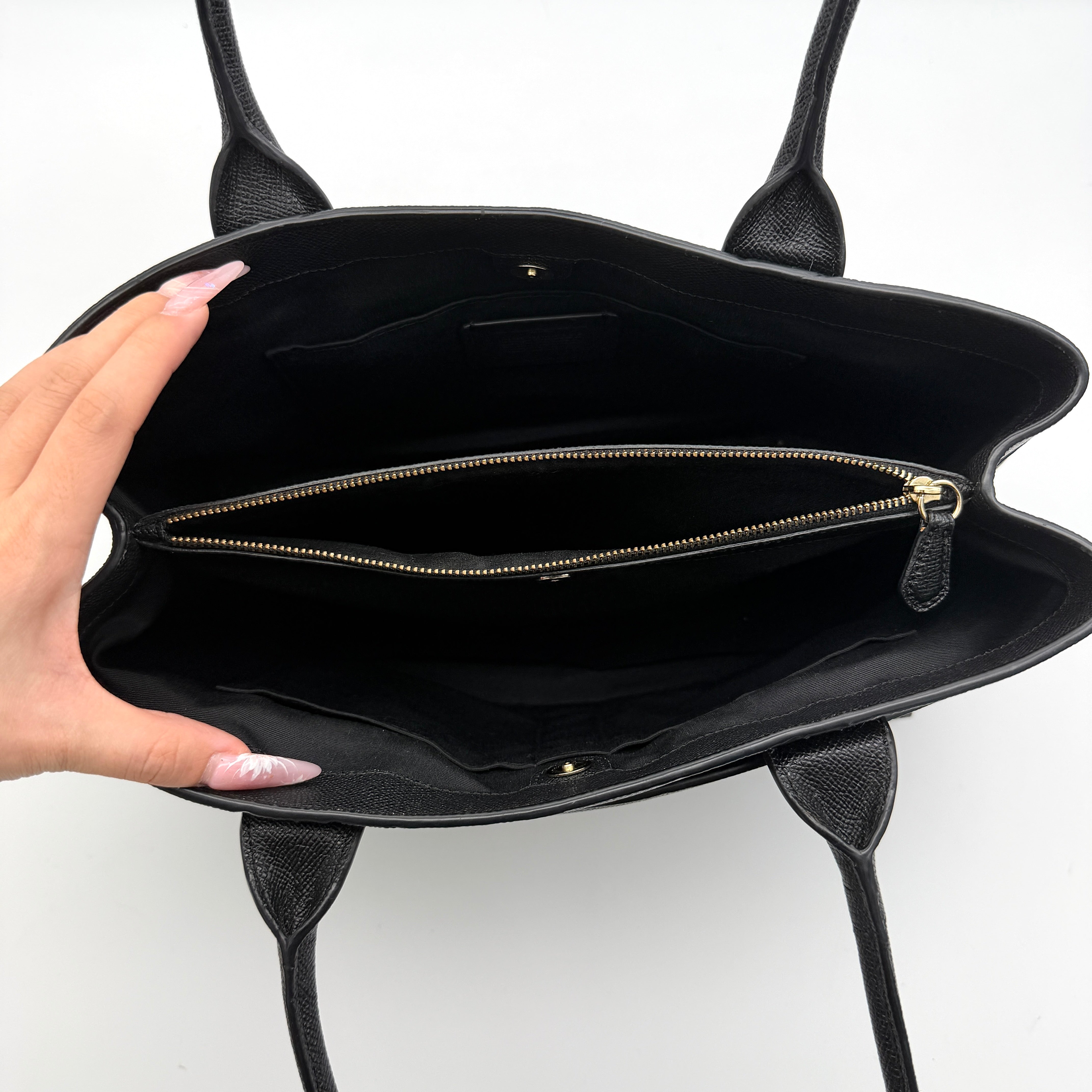 Coach Casey Tote Bag Black