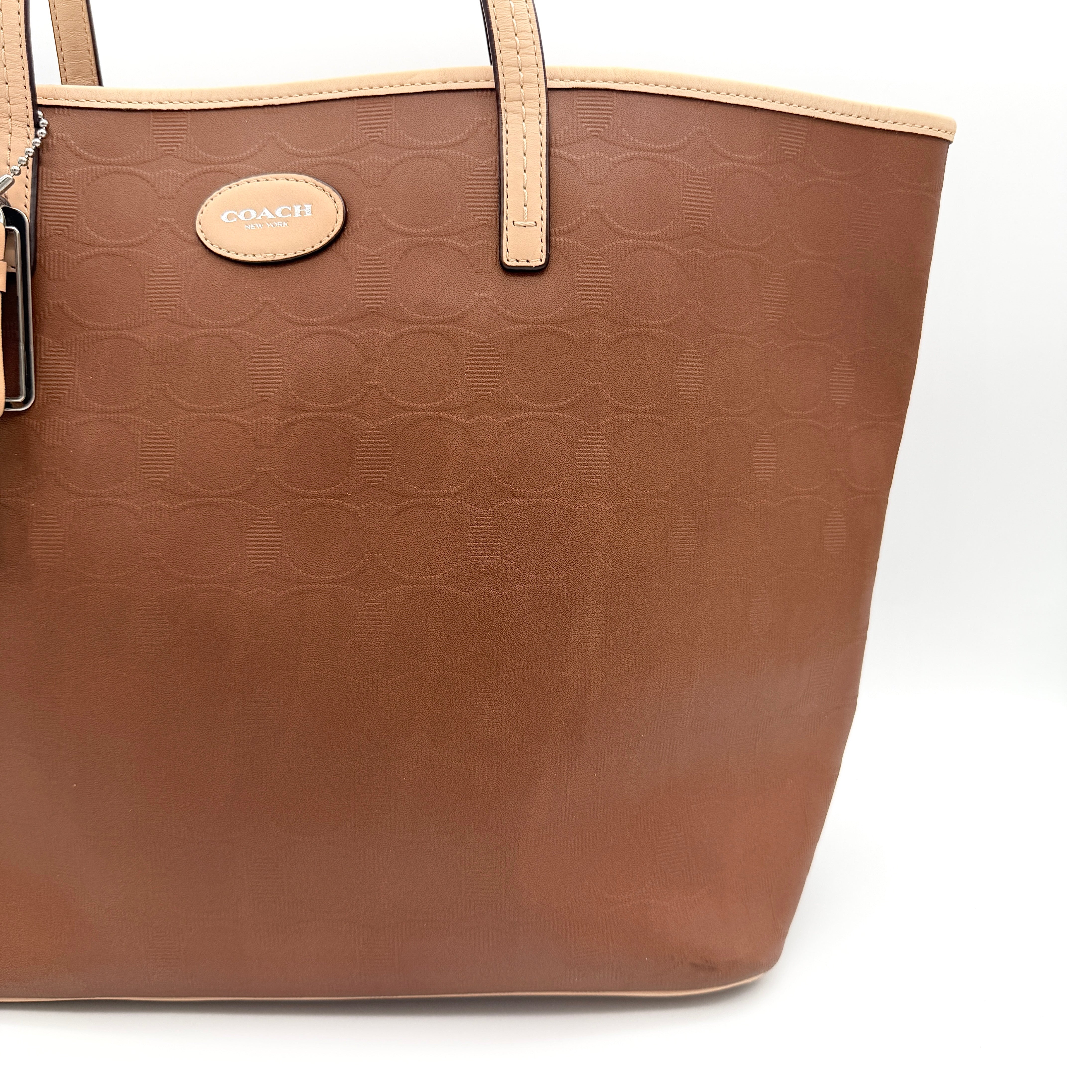 Coach Metro City Tote Bag Brown