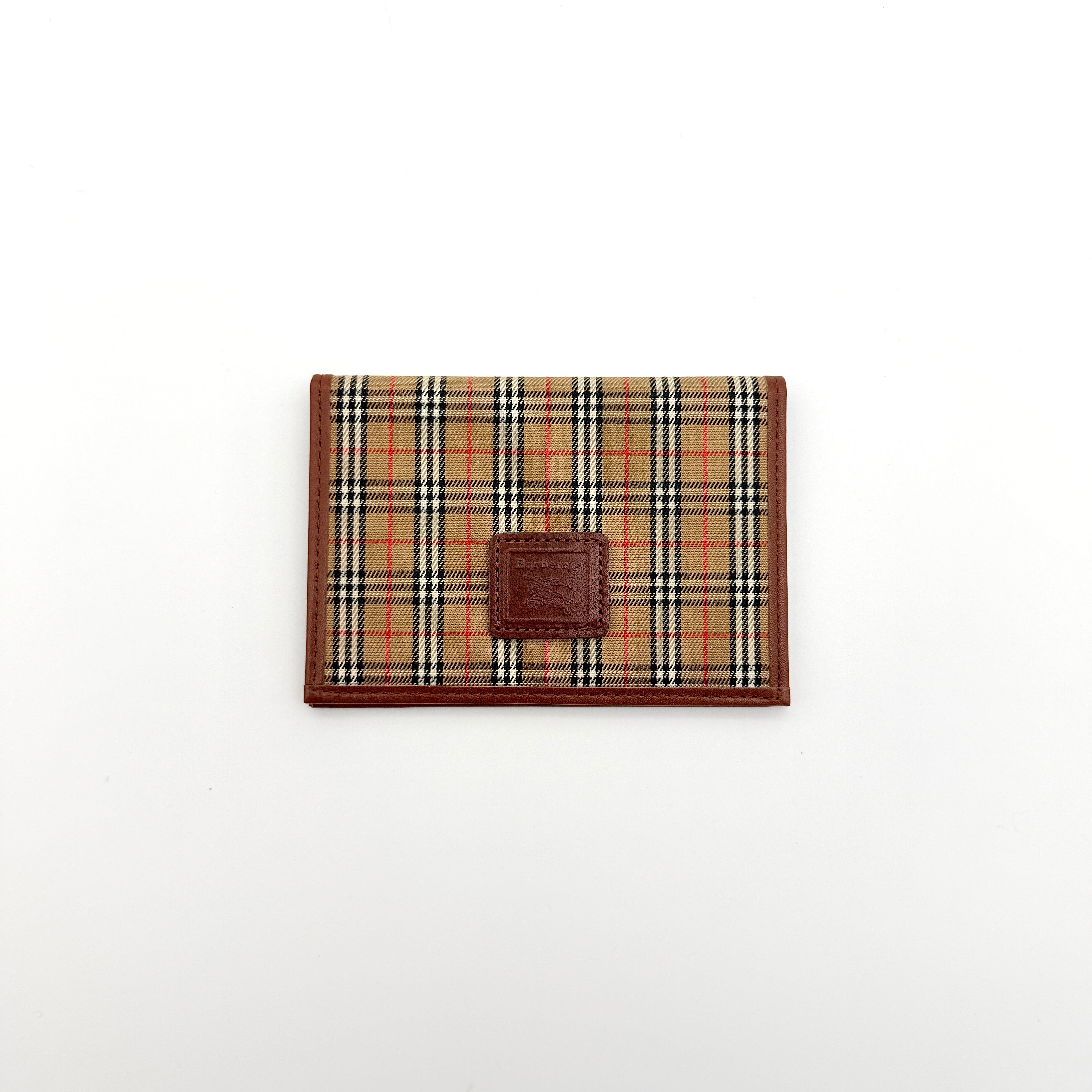 Burberry Nova Check Cardholder Beige