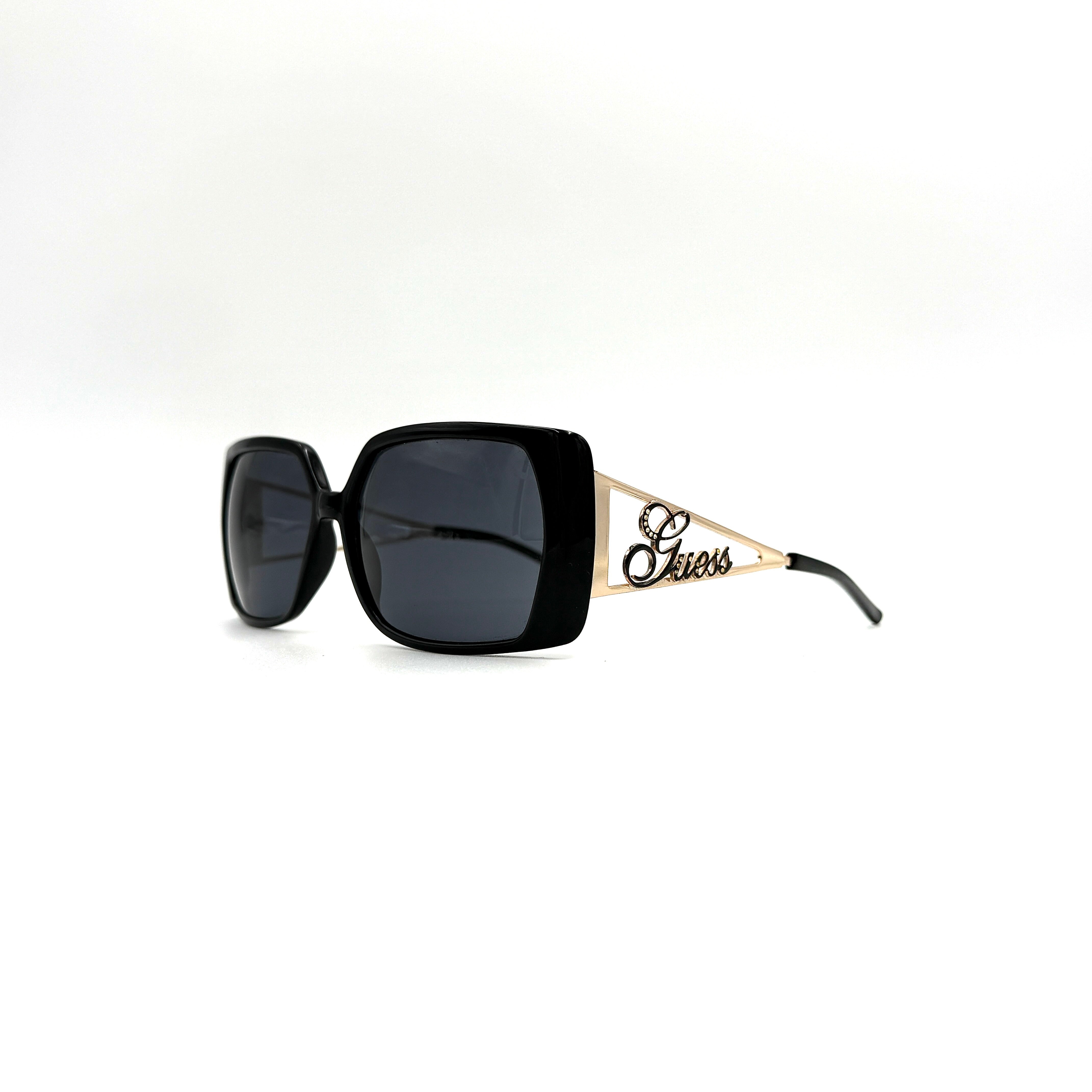 Guess GU 6295 BE-24 Sunglasses Black/Gold