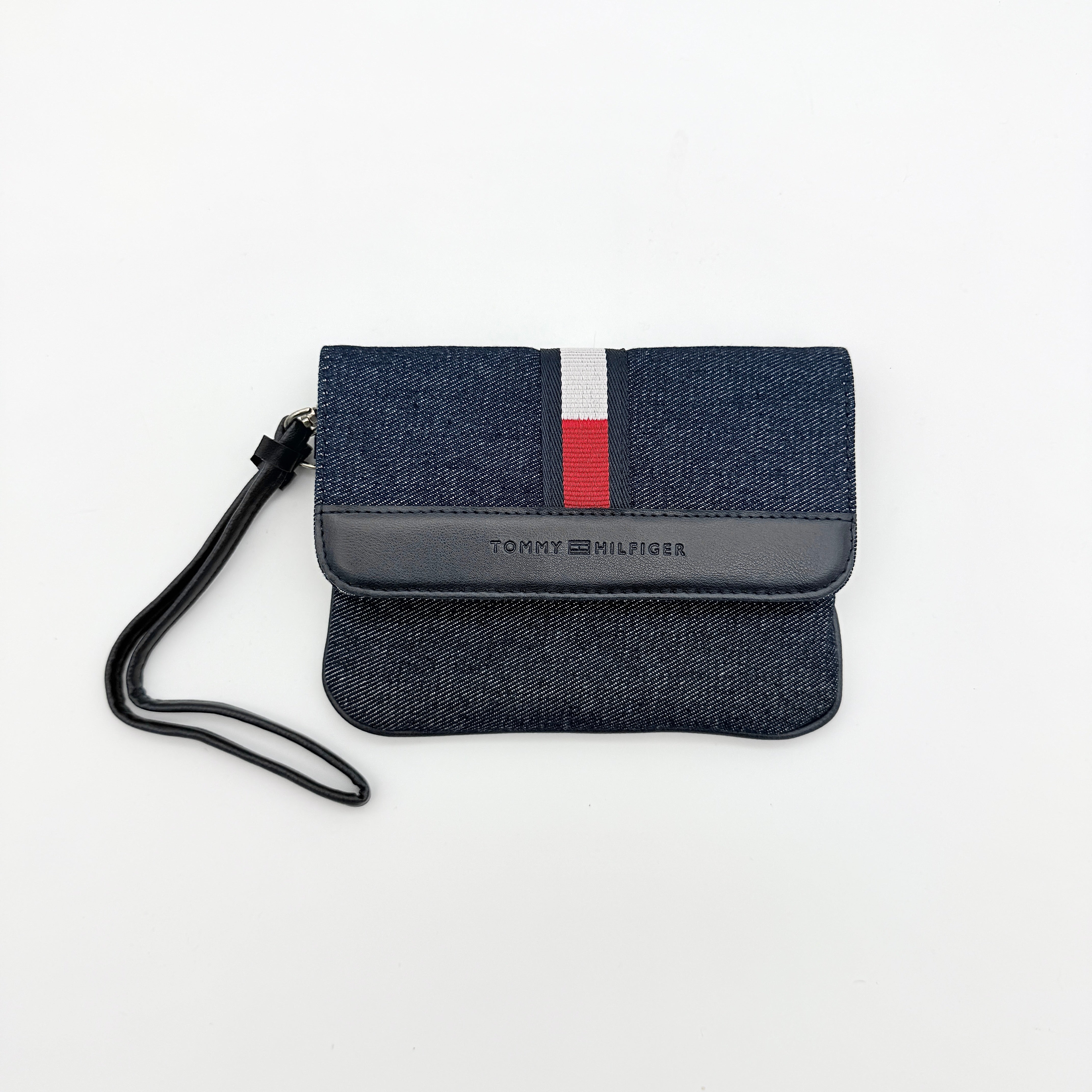 Tommy Hilfiger Denim Wristlet Blue