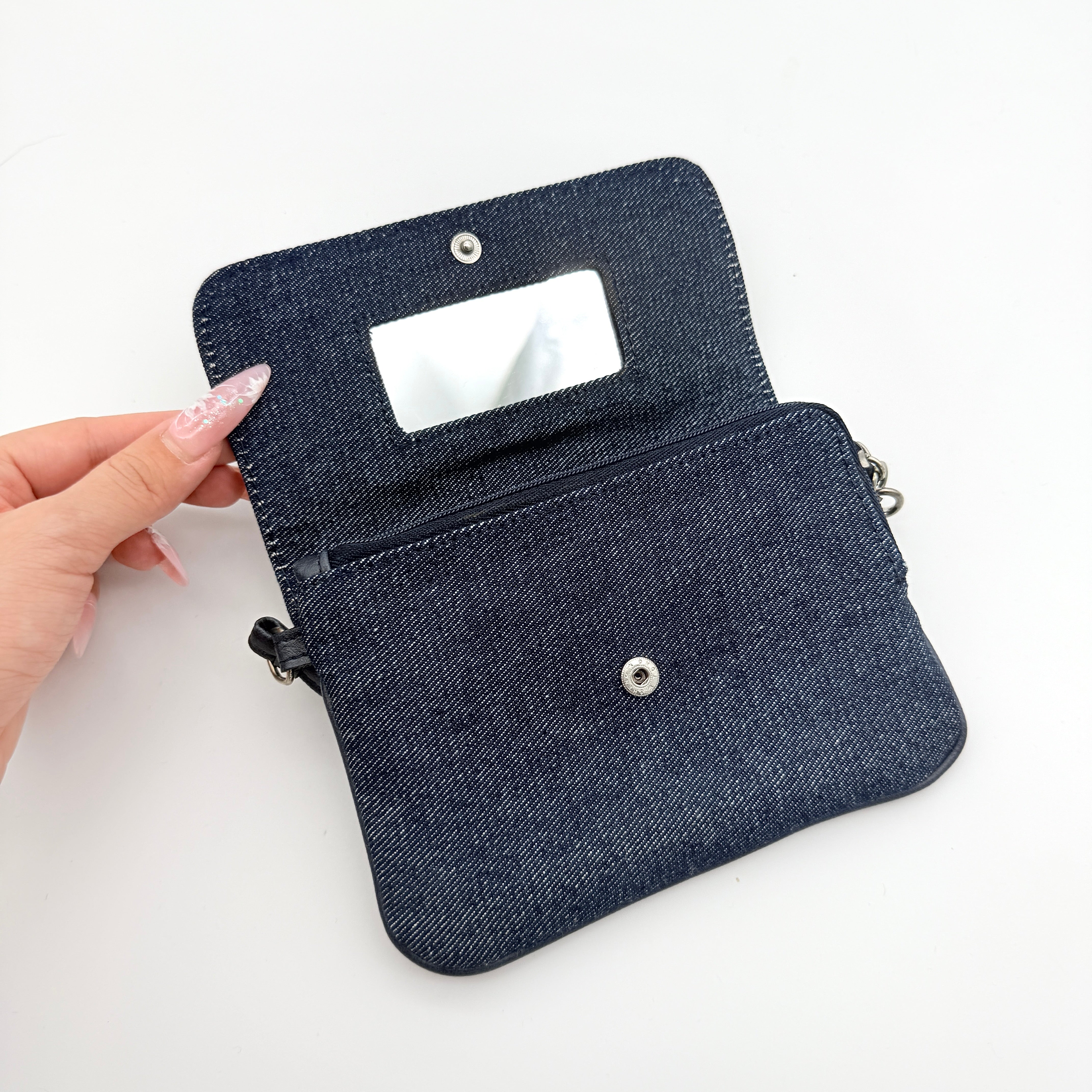 Tommy Hilfiger Denim Wristlet Blue
