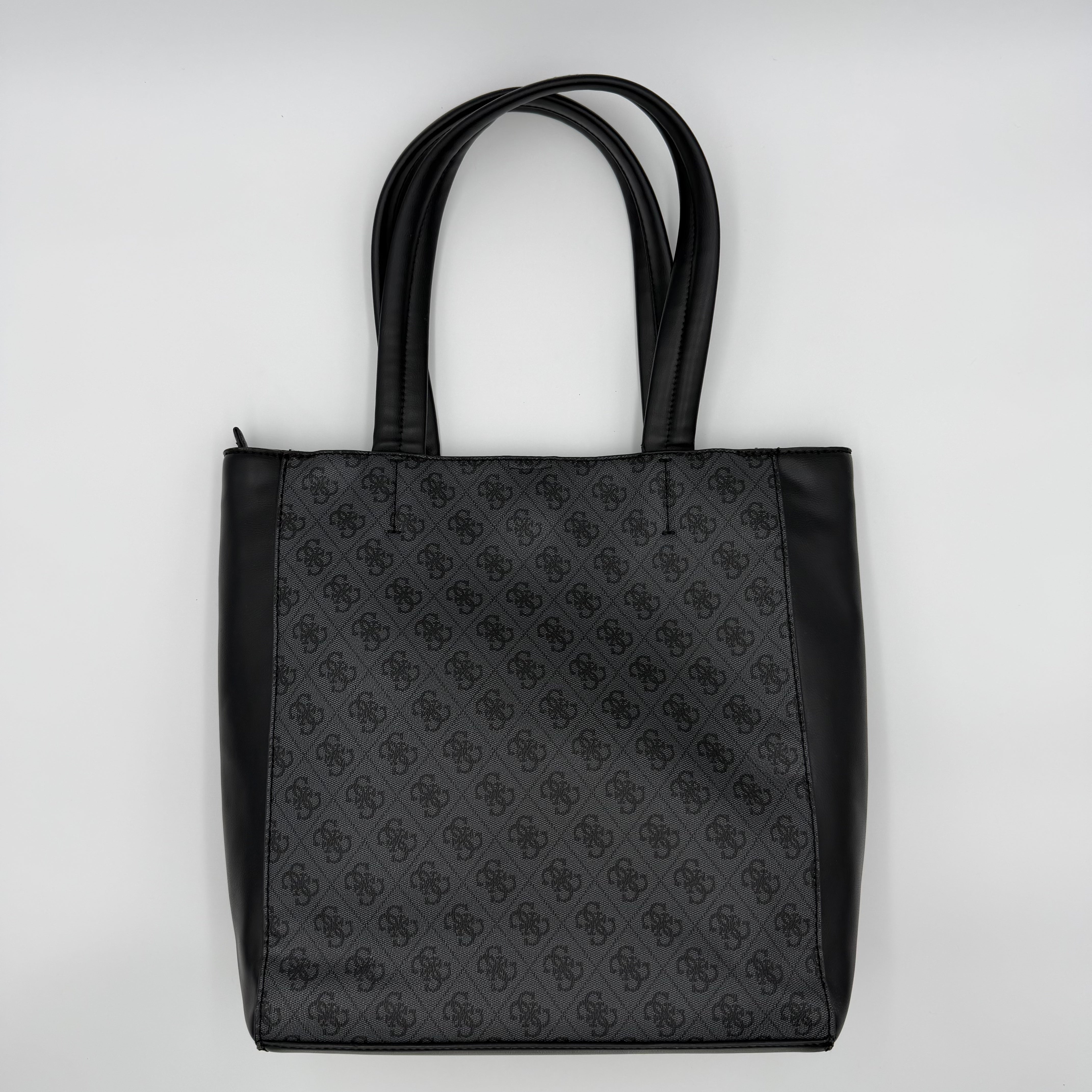 Guess Monogram Tote Bag Black