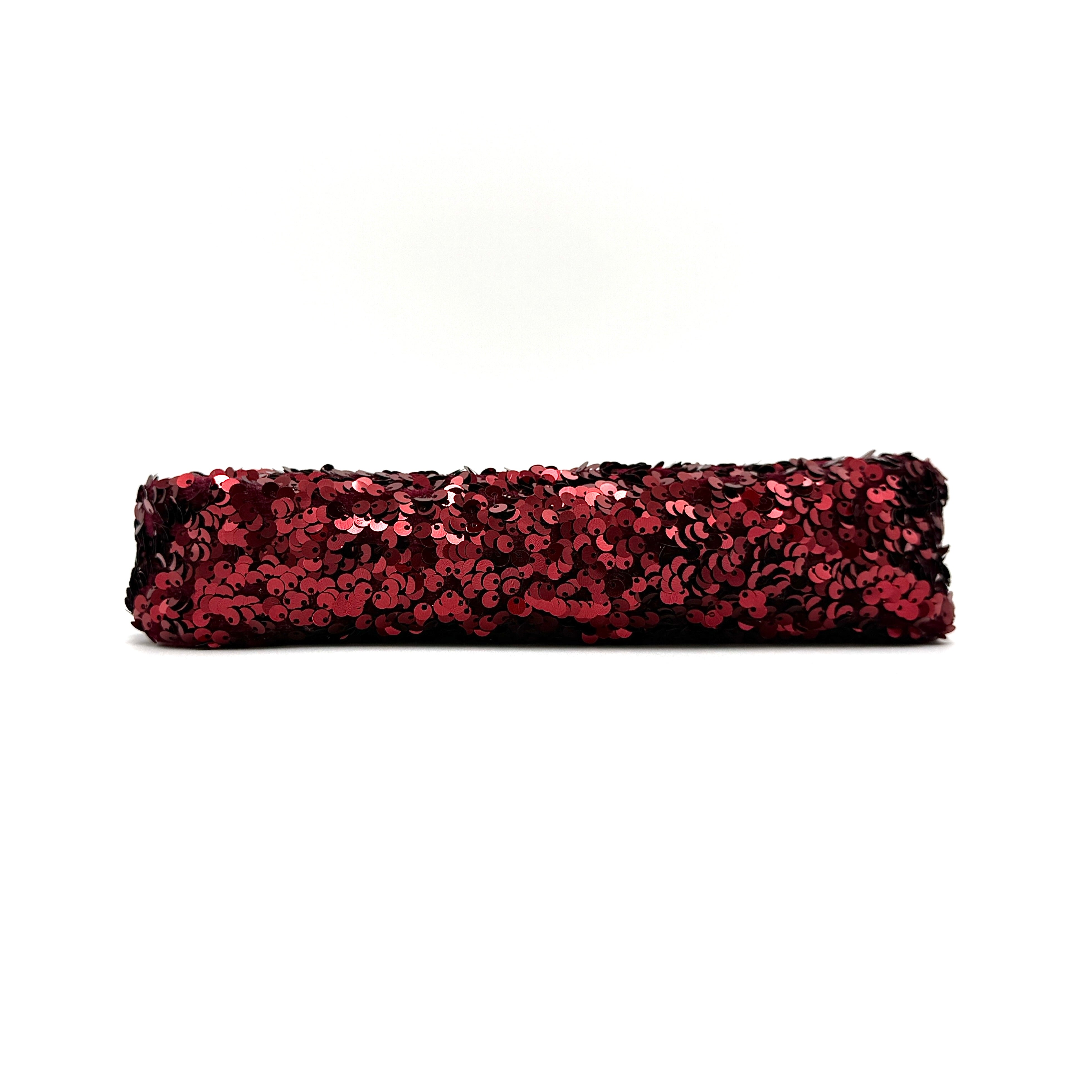 Kate Spade 2Way Kiki Sequin Shoulder Bag Deep Berry