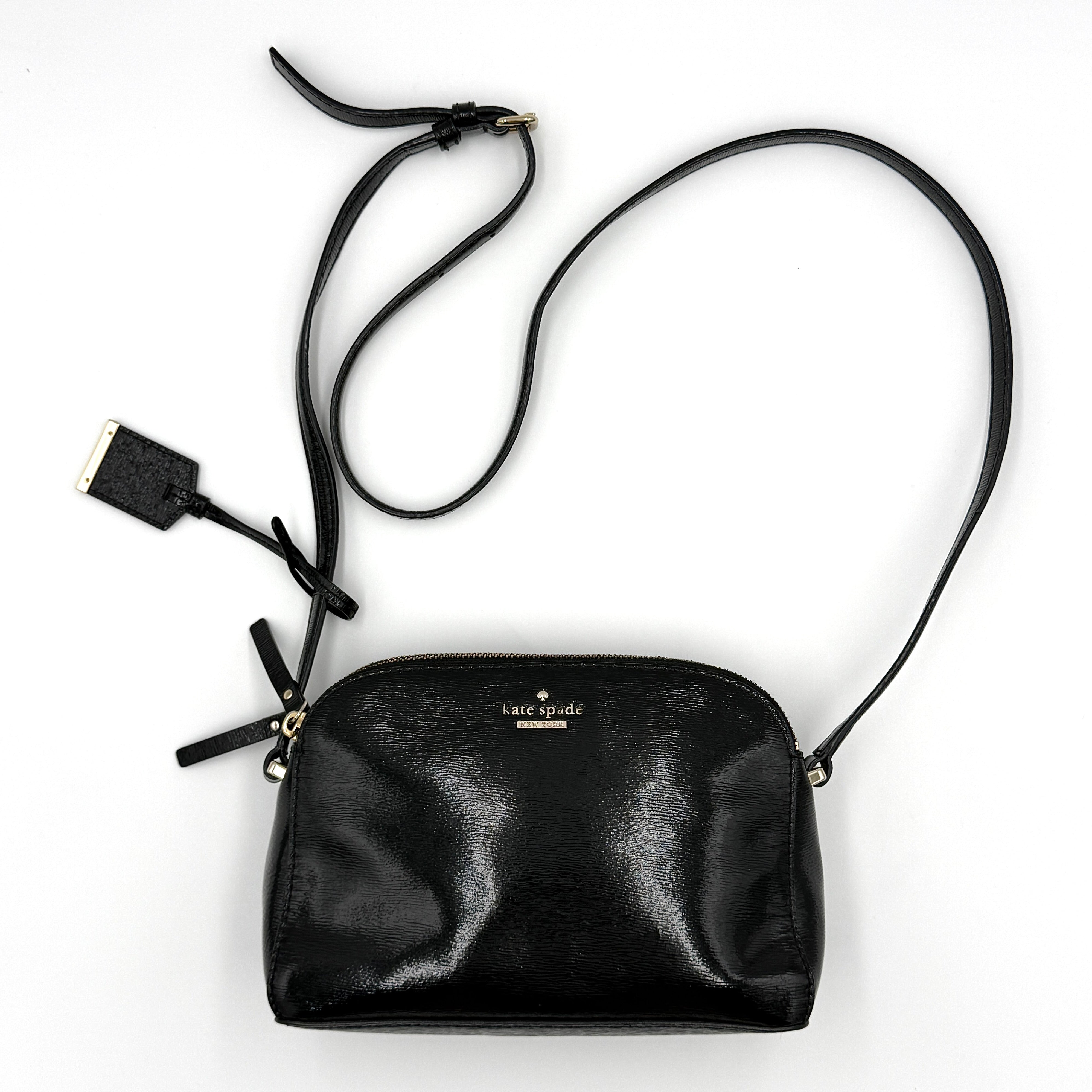 Kate Spade Cedar Street Double Zip Mandy Crossbody Bag Black