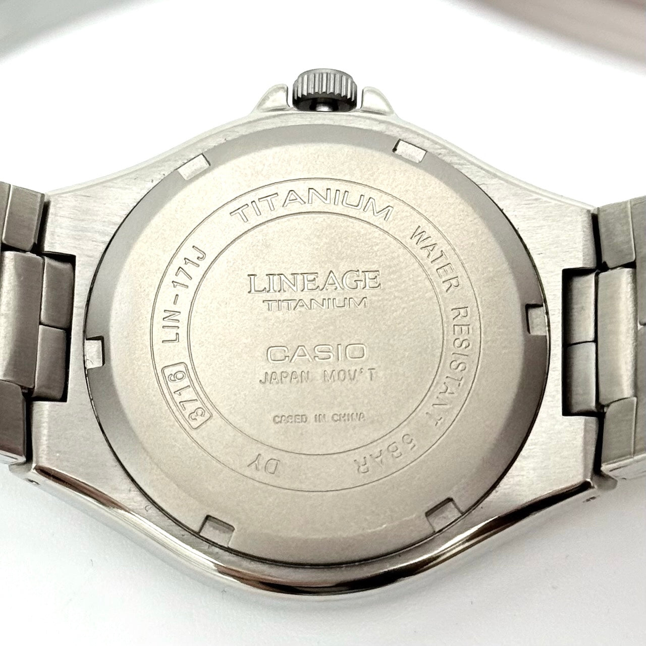 Casio Lineage Titanium LIN-171J Watch Silver