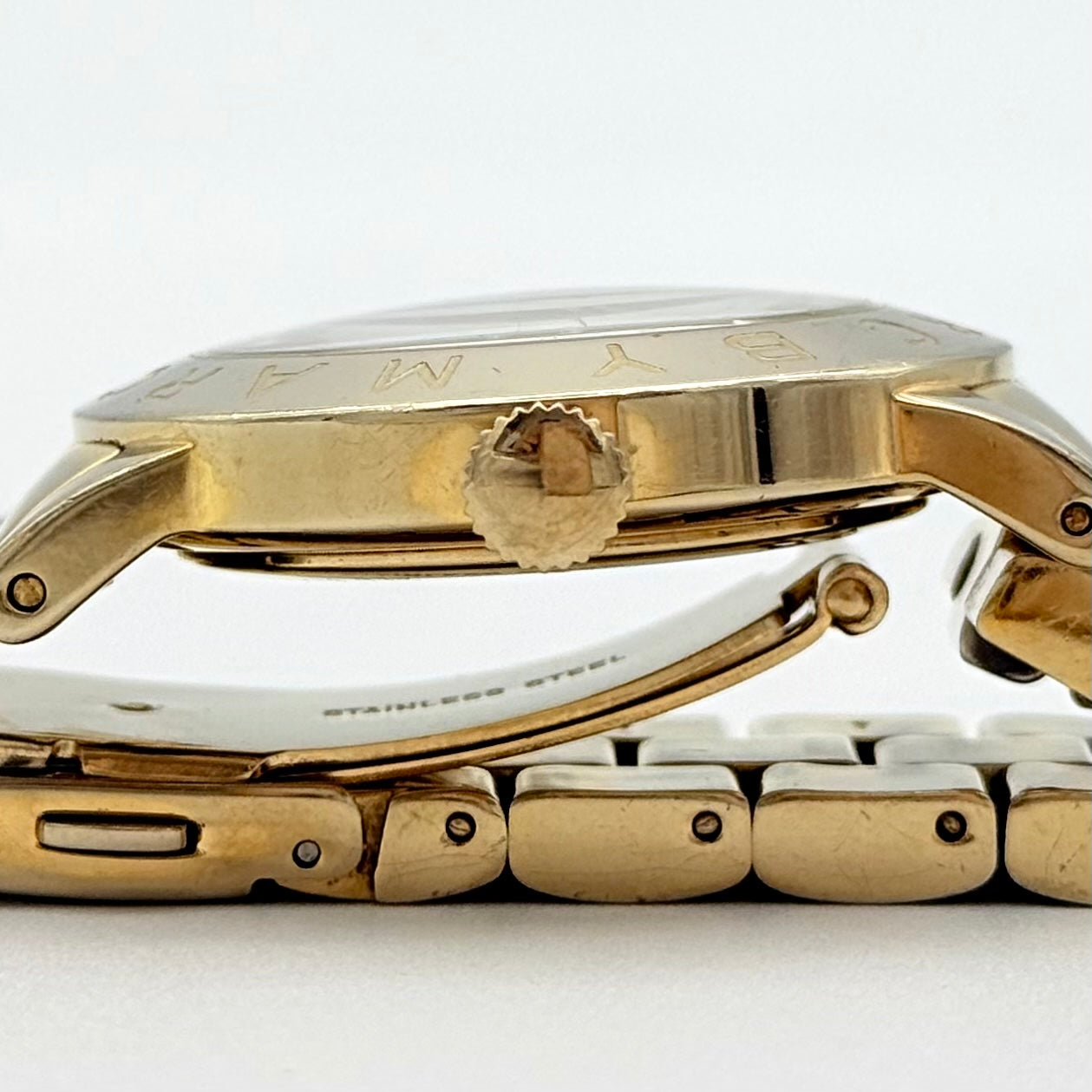 Marc by Marc Jacobs Amy MBM3056 Stainless Steel Watch Gold