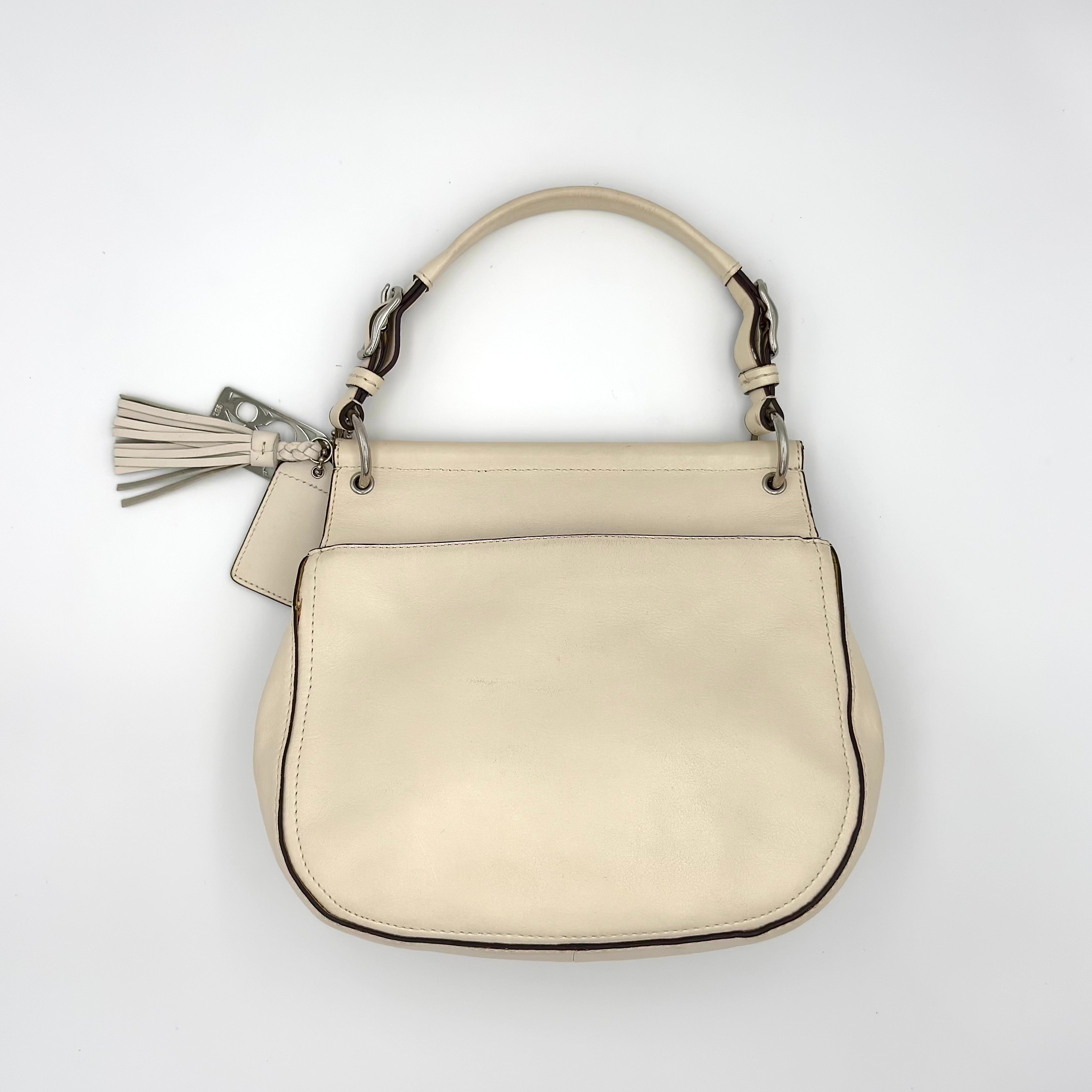 Coach 2Way Legacy Willis Shoulder Bag White