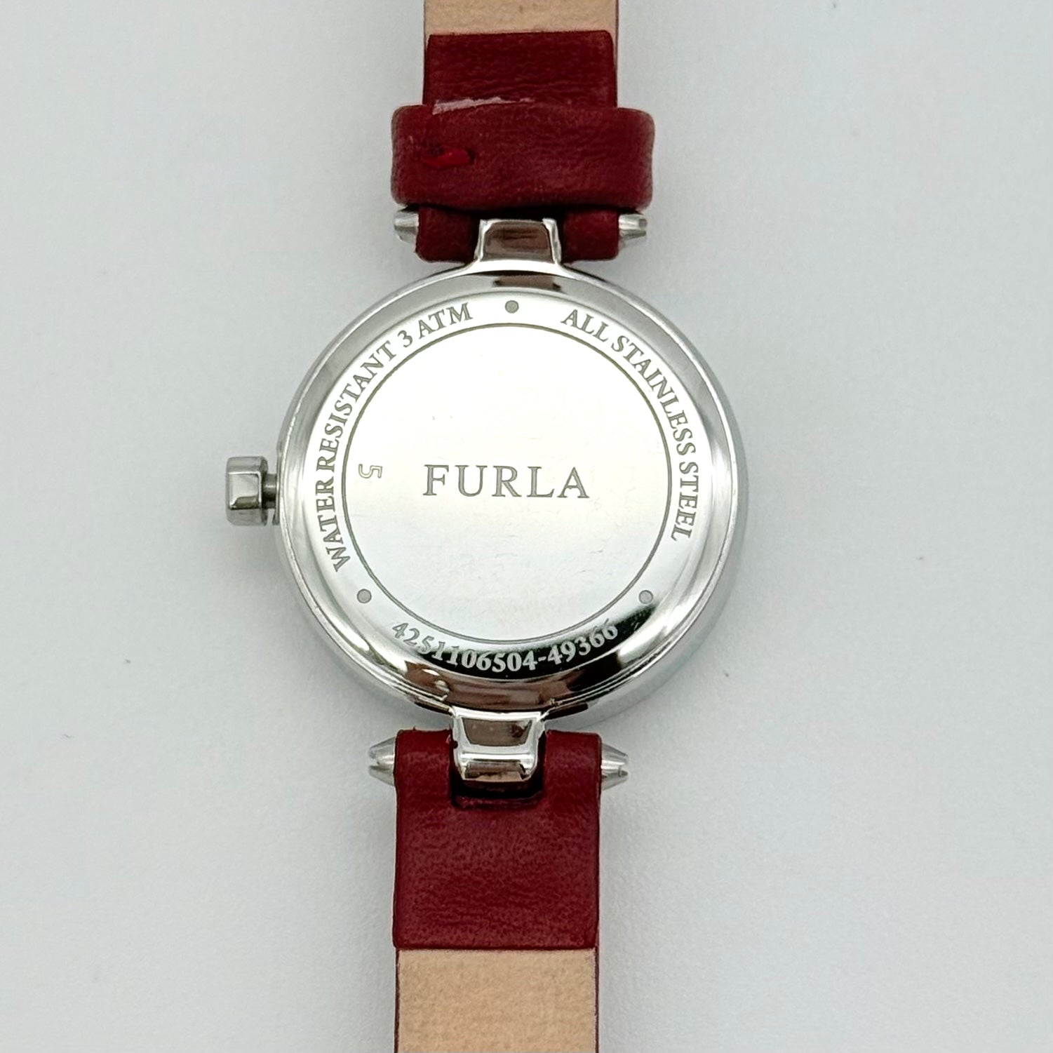 Furla Linda 4251106504-49366 Watch Red/Silver
