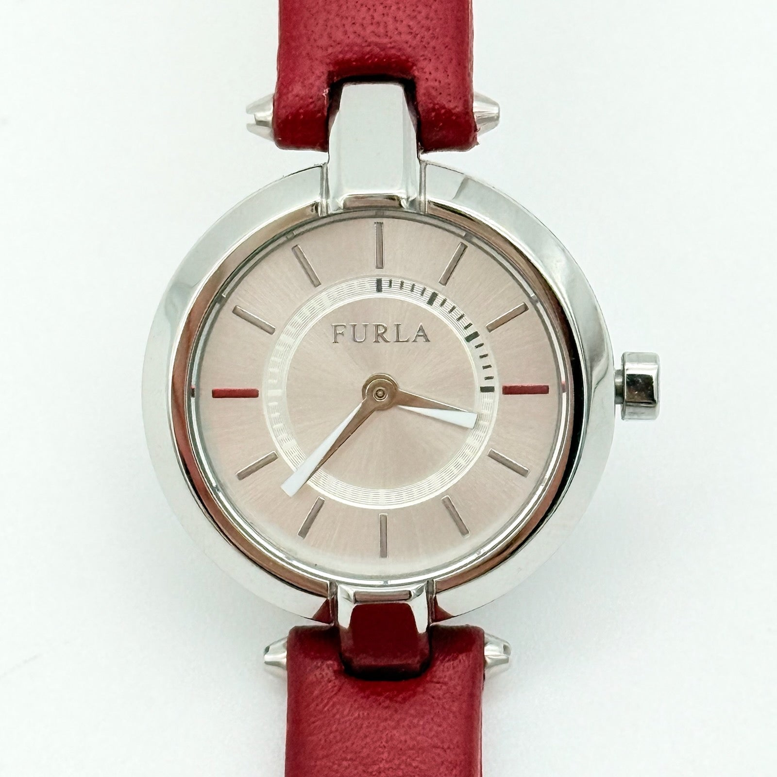Furla Linda 4251106504-49366 Watch Red/Silver
