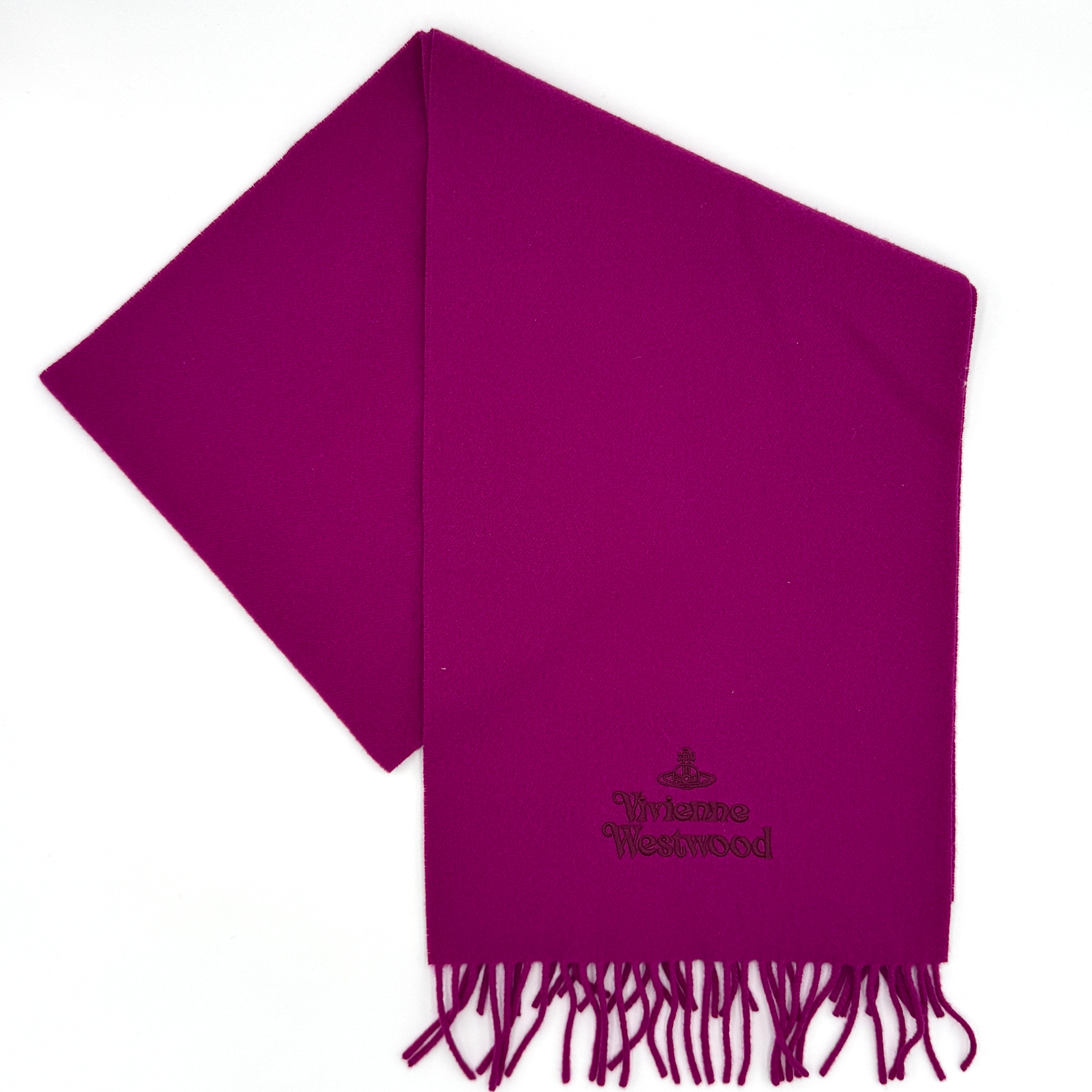 Vivienne Westwood Wool Scarf Pink