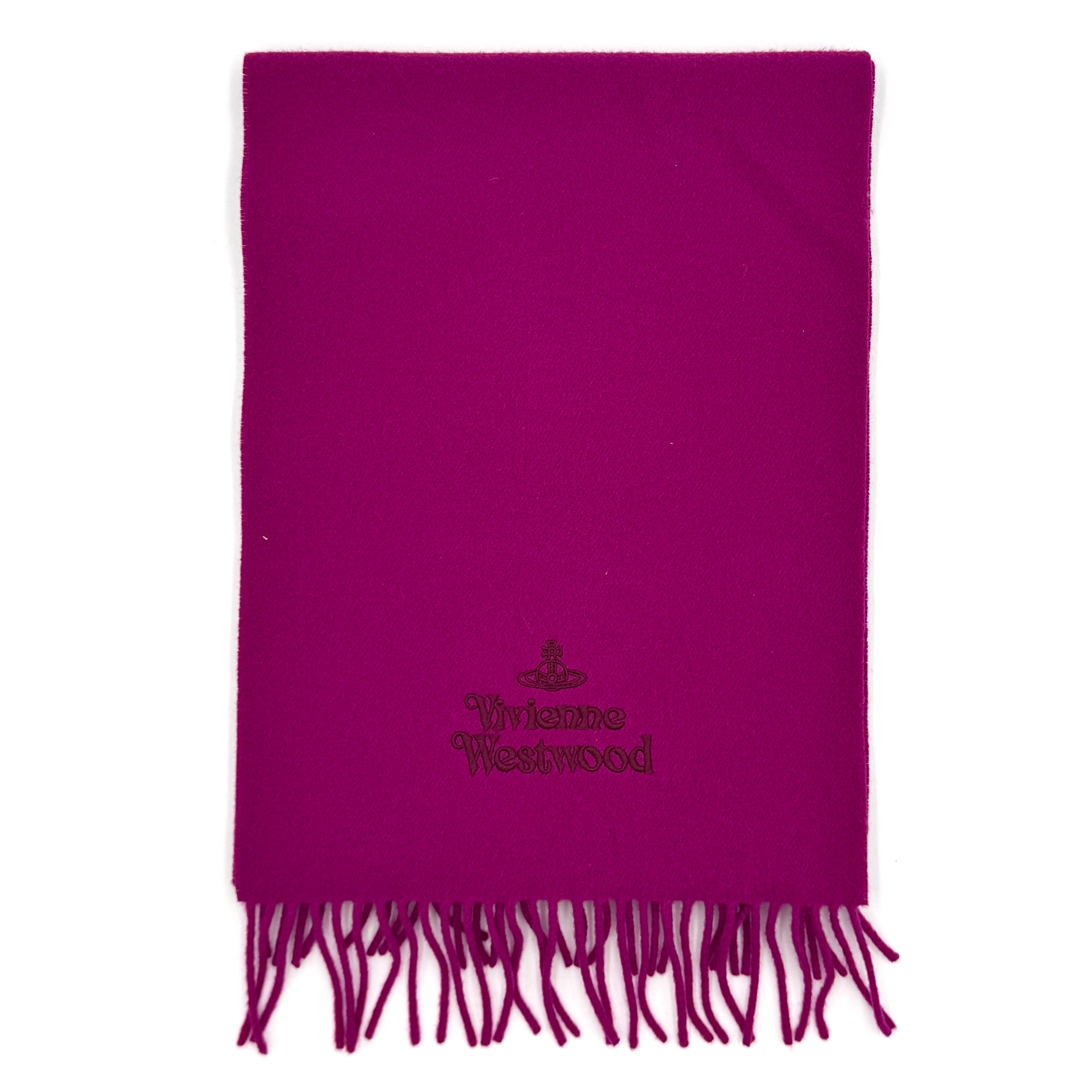 Vivienne Westwood Wool Scarf Pink