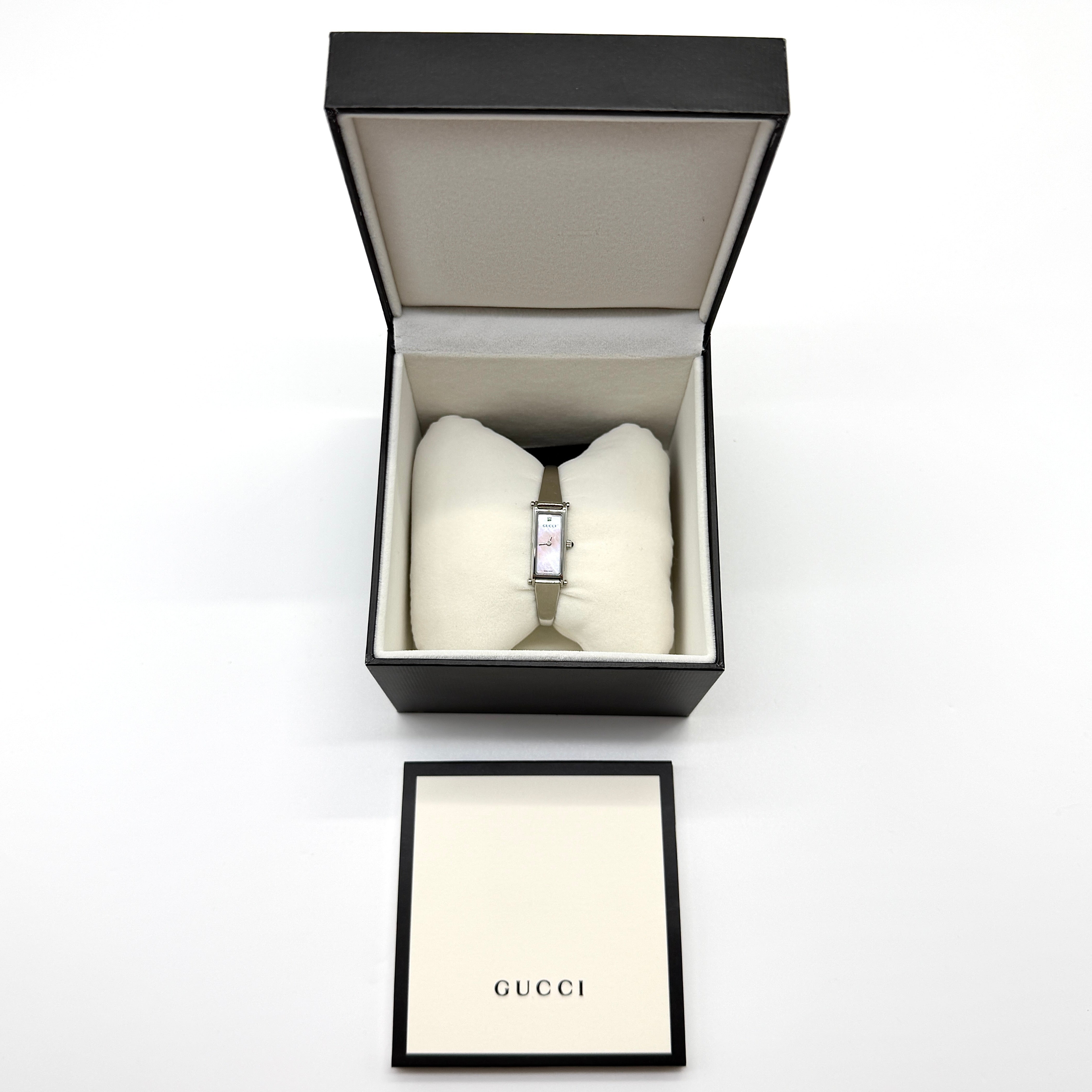 Gucci 1500L Mother of Pearl Dial Watch